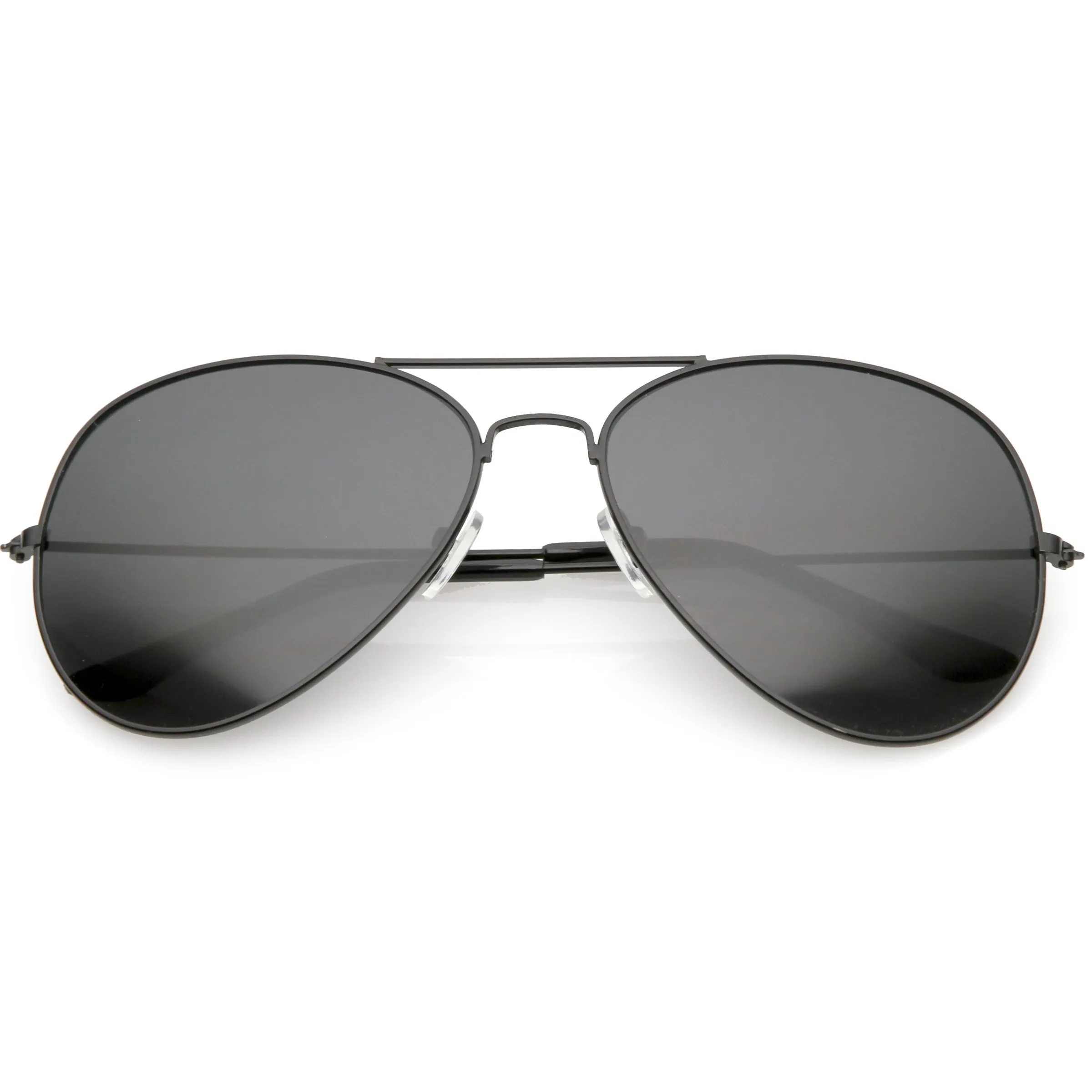Large Classic Full Metal Tear Drop Aviator Sunglasses C760 60mm sold by ZeroUV