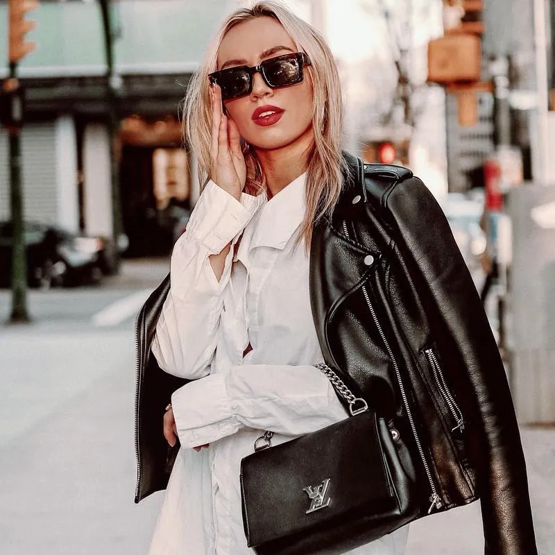 Retro Modern Square Flat Lens Flat Top Sunglasses C732 sold by ZeroUV product image thumbnail 4