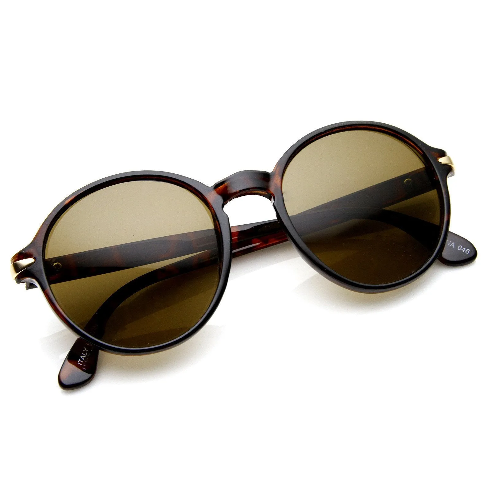 Retro Dapper Round Fashion Sunglasses 8905 sold by ZeroUV product image thumbnail 4