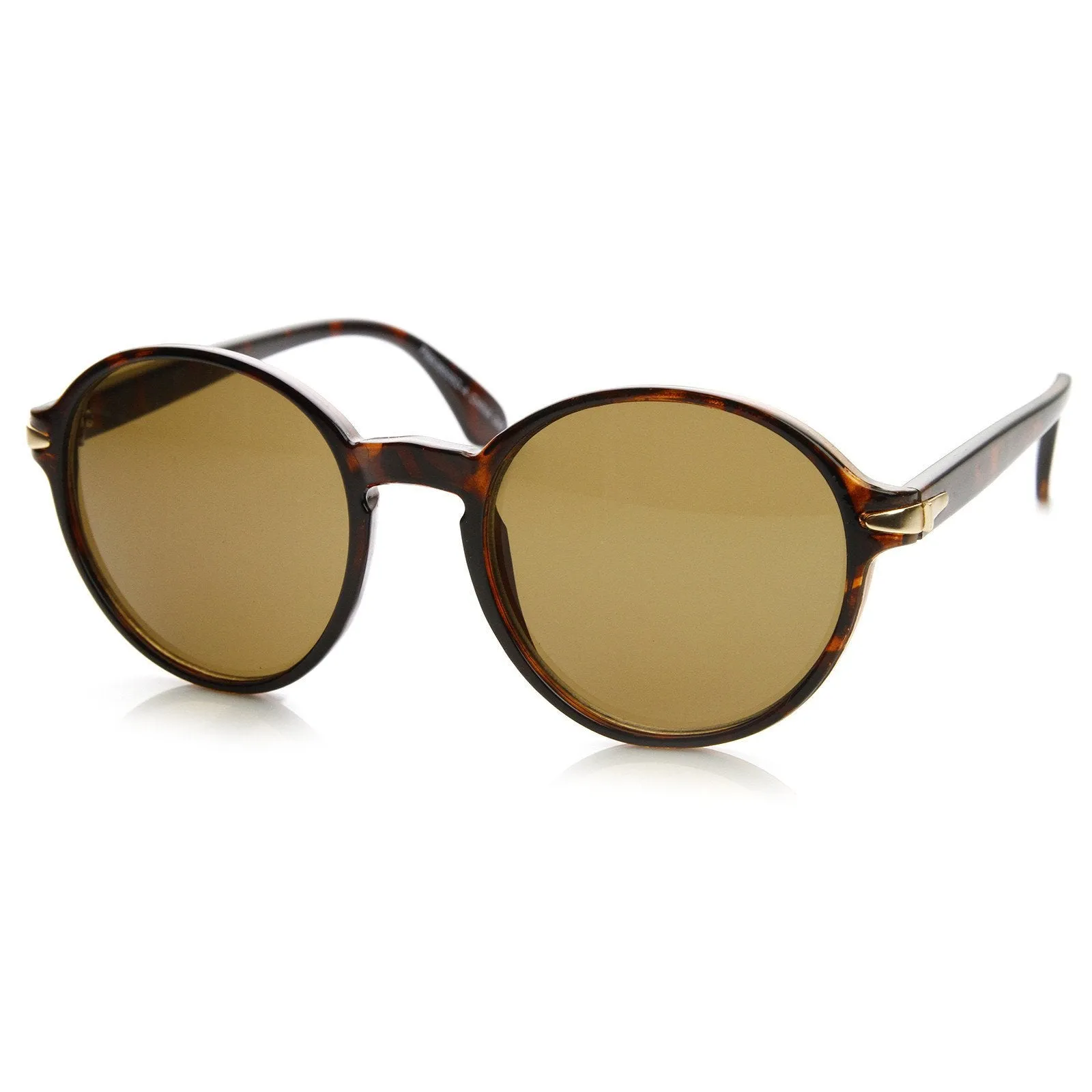 Retro Dapper Round Fashion Sunglasses 8905 sold by ZeroUV product image thumbnail 2