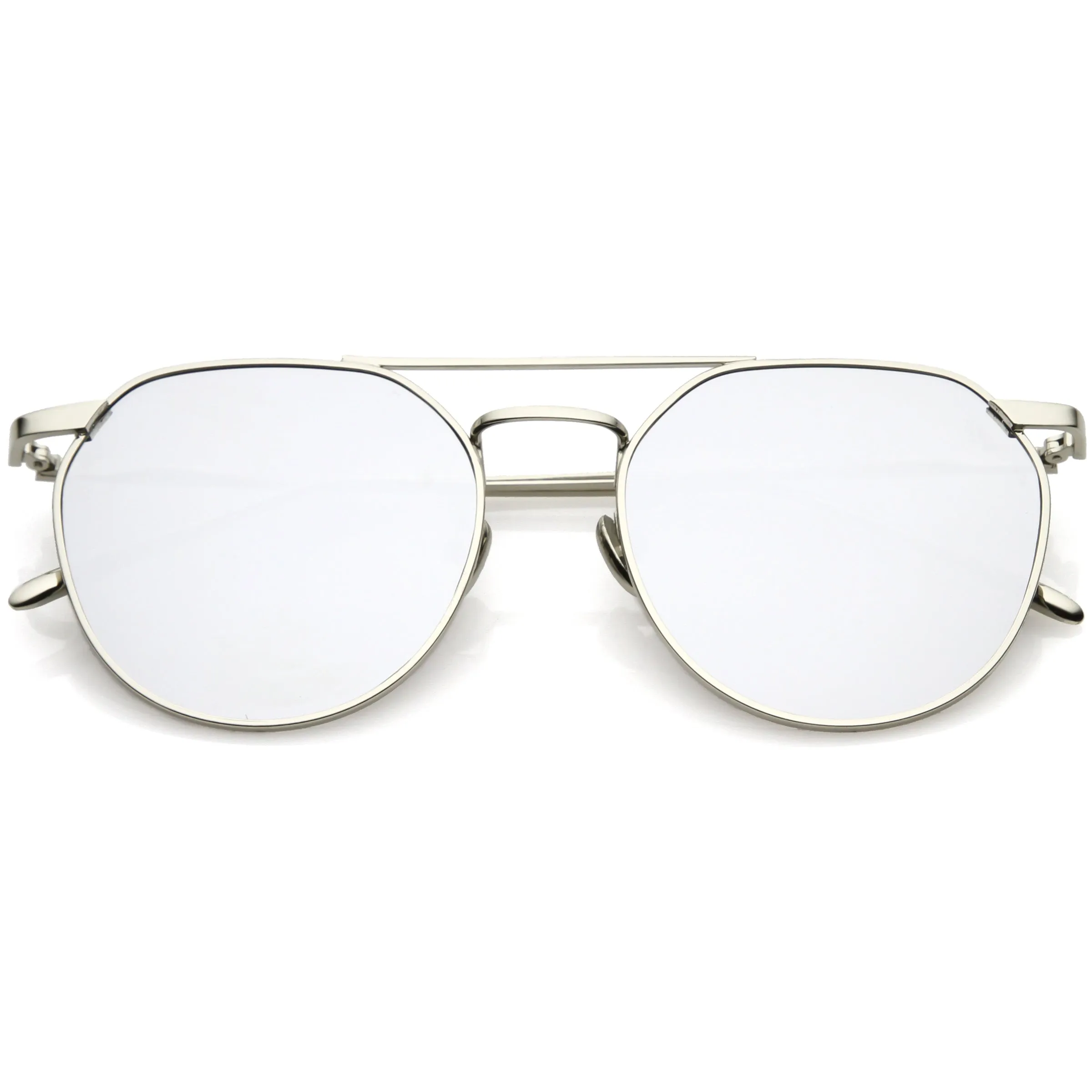 Premium Round Double Nose Bridge Colored Mirror Lens Aviator Lens C413 sold by ZeroUV product image thumbnail 5