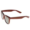 Retro Large Mirrored Lens Horned Rim Sunglasses 9155 sold by ZeroUV