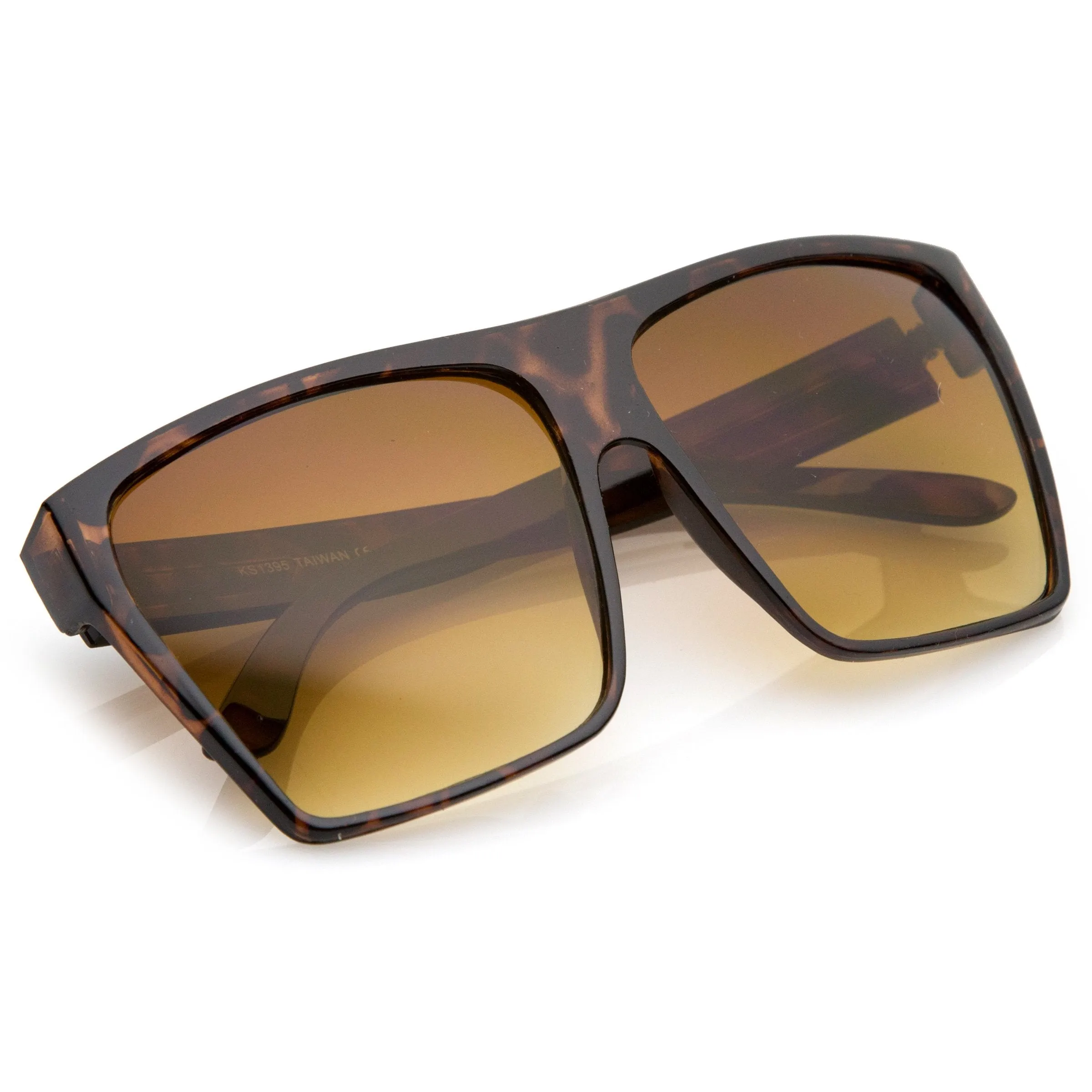 Retro Oversize Square Gradient Lens Sunglasses A554 sold by ZeroUV product image thumbnail 4