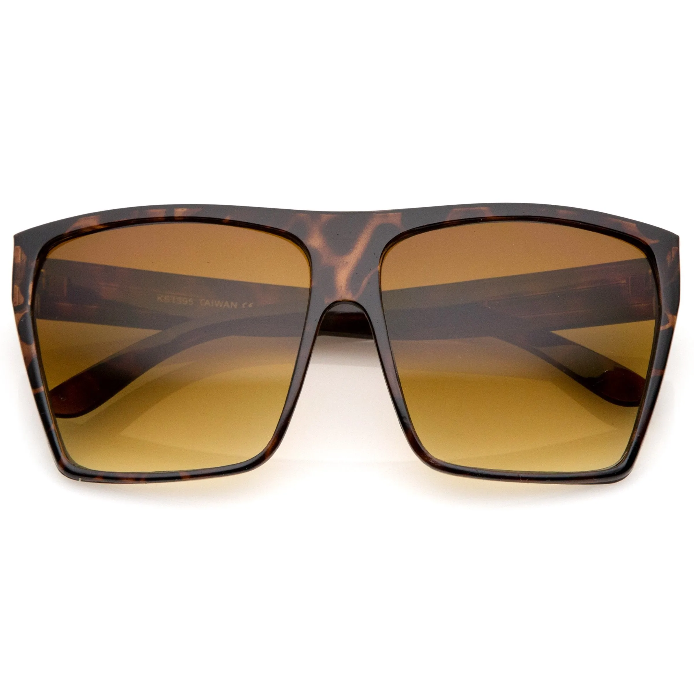 Retro Oversize Square Gradient Lens Sunglasses A554 sold by ZeroUV