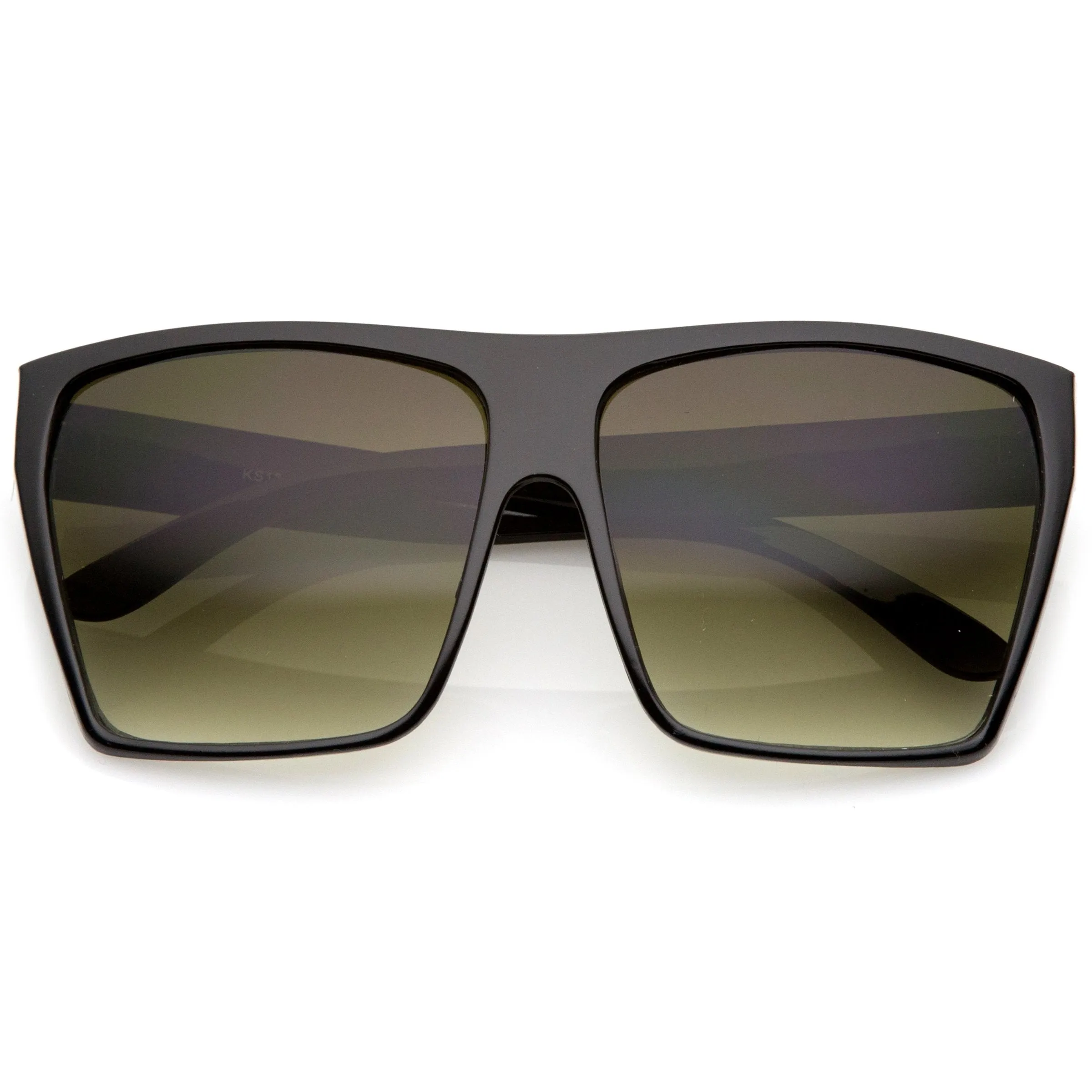 Retro Oversize Square Gradient Lens Sunglasses A554 sold by ZeroUV product image thumbnail 5