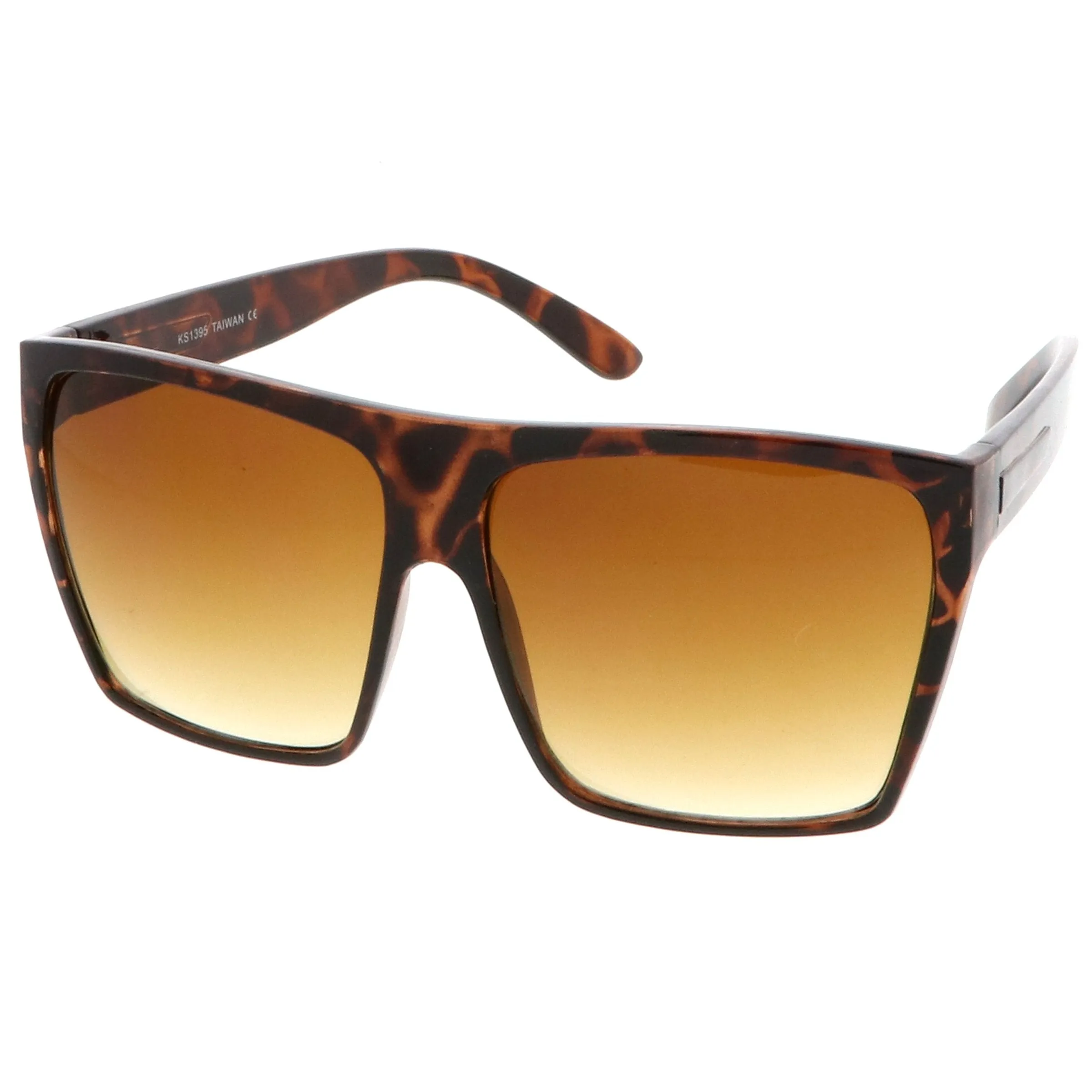Retro Oversize Square Gradient Lens Sunglasses A554 sold by ZeroUV product image thumbnail 2