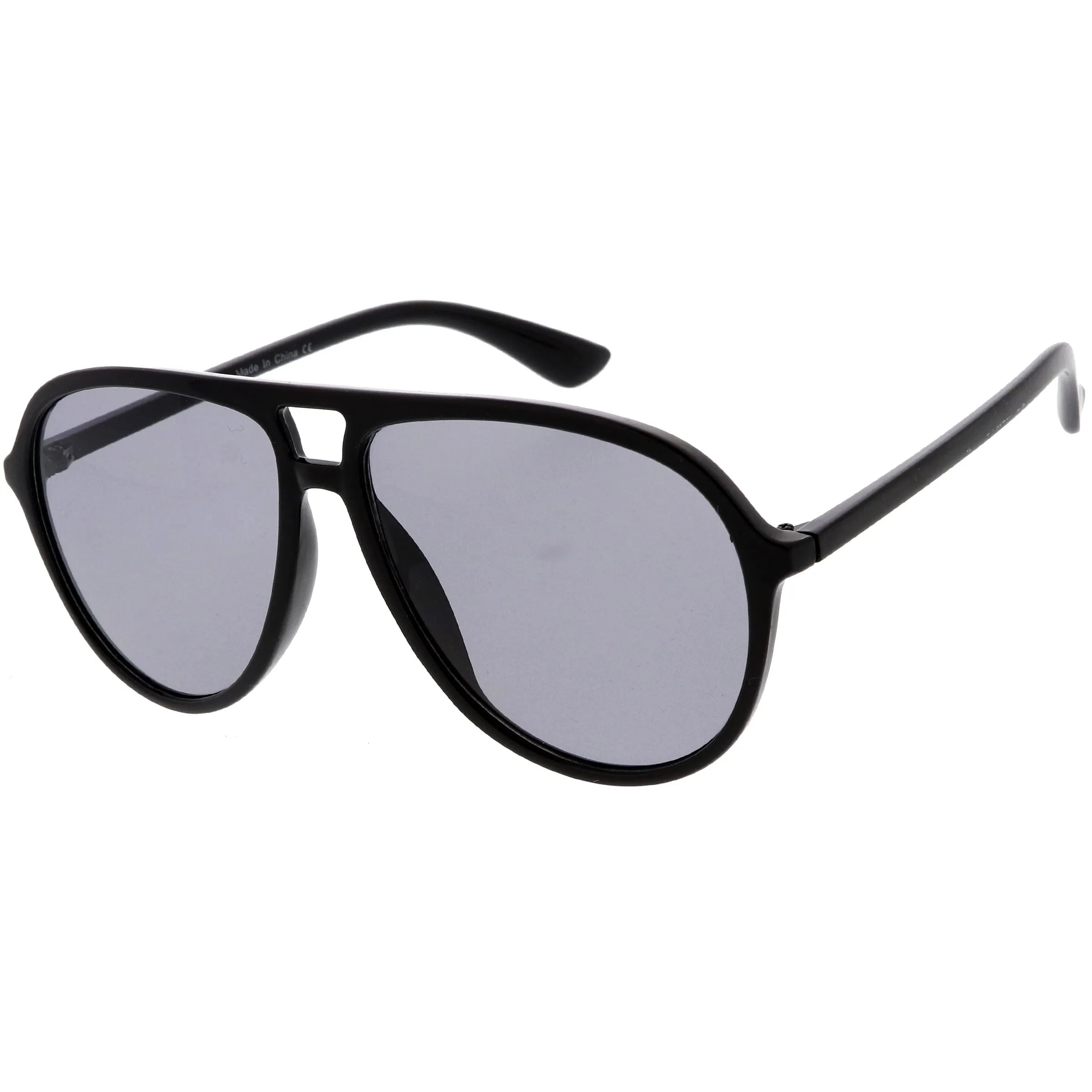 Classic 80s Inspired Color Tinted Lens Retro Aviator Sunglasses D015 sold by ZeroUV product image thumbnail 2