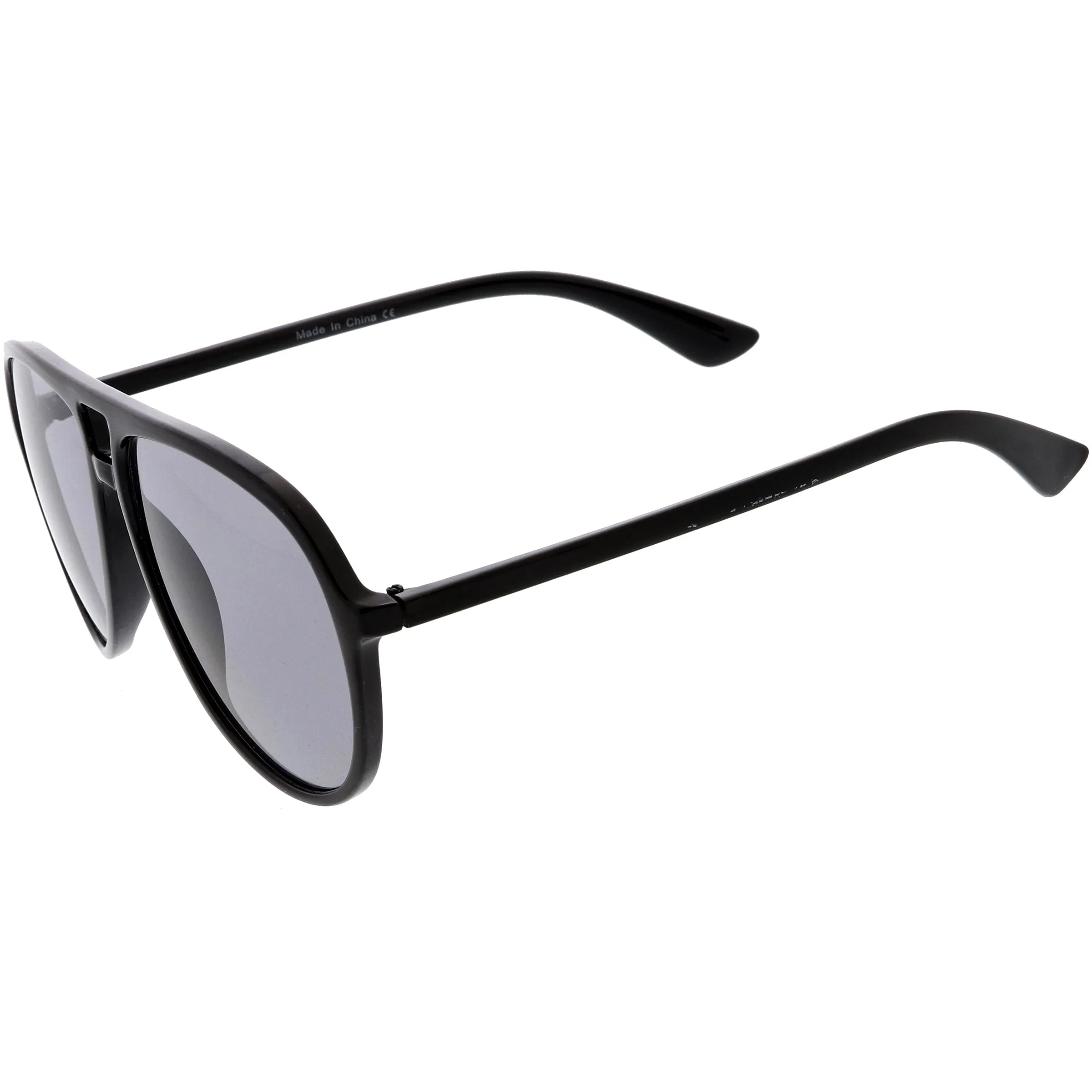 Classic 80s Inspired Color Tinted Lens Retro Aviator Sunglasses D015 sold by ZeroUV product image thumbnail 3