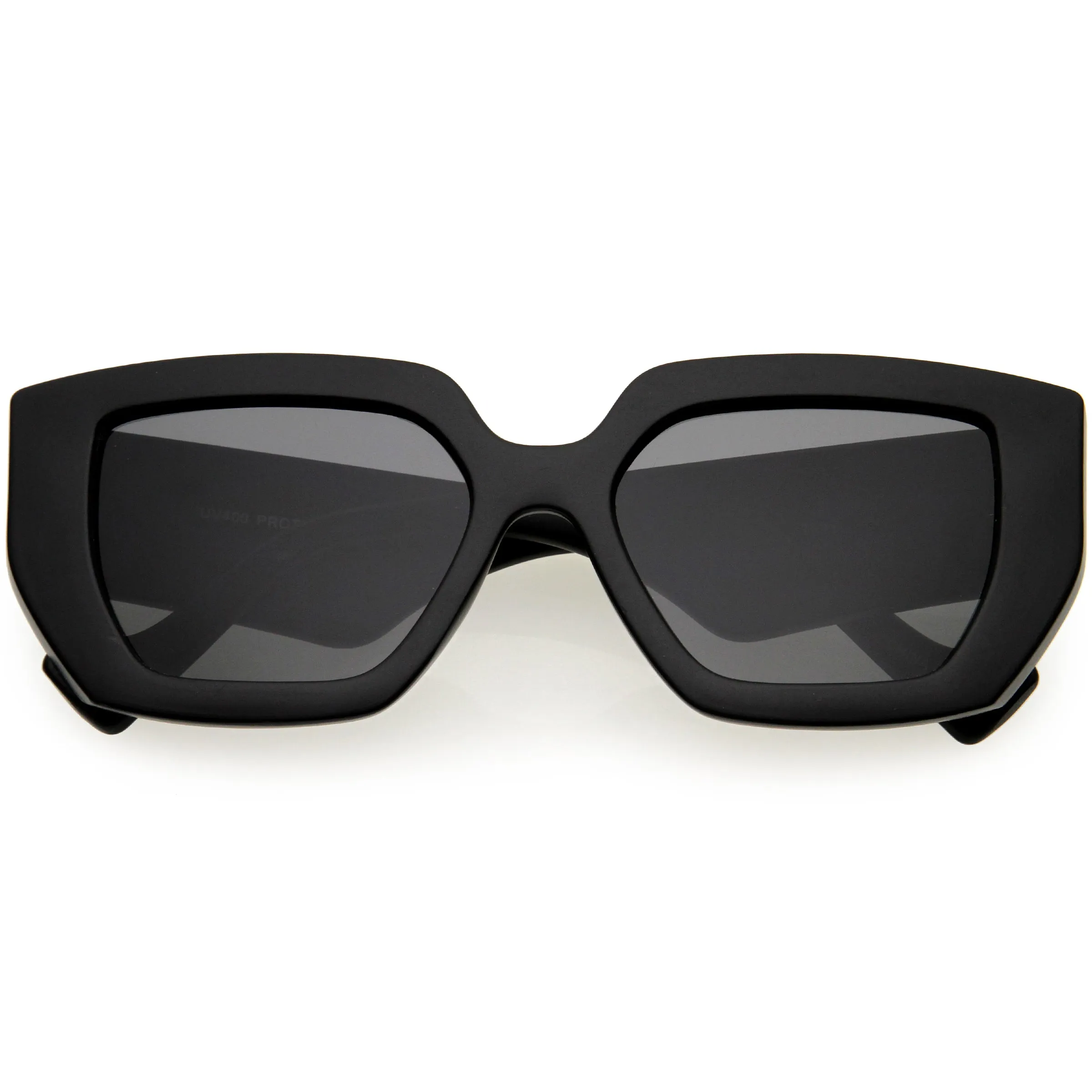 High Fashion Square Thick Rimmed Chunky Sunglasses D236 sold by ZeroUV