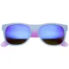 Retro Festival Summer Horned Rim Mirror Lens Sunglasses 9585 sold by ZeroUV