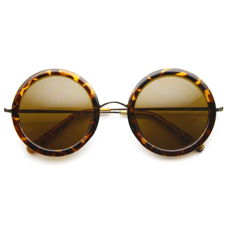 Womens Sunglasses Designer Inspired Round Frames 8907 sold by ZeroUV
