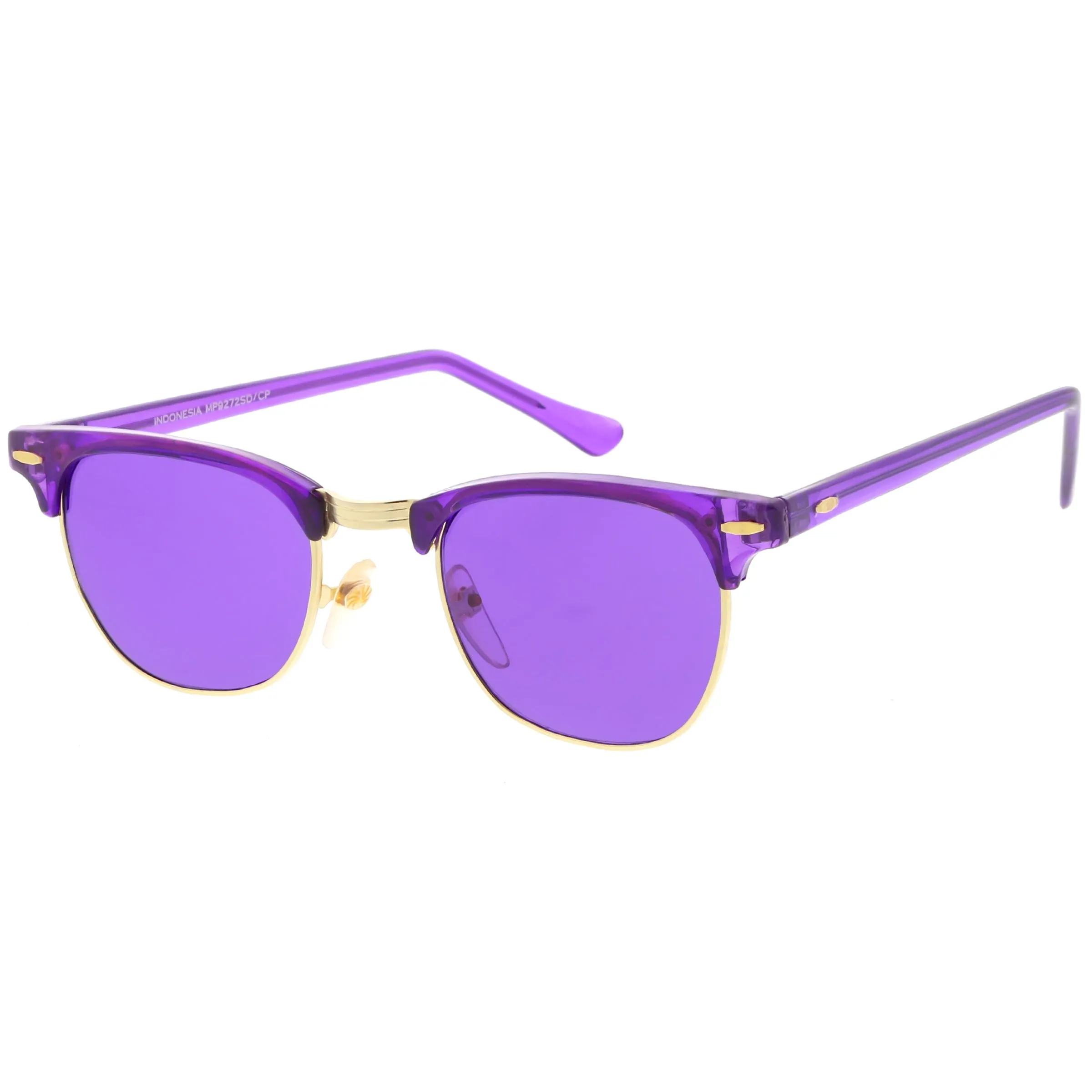 True Vintage Half Frame Color Frame And Lenses Sunglasses C668 sold by ZeroUV product image thumbnail 3