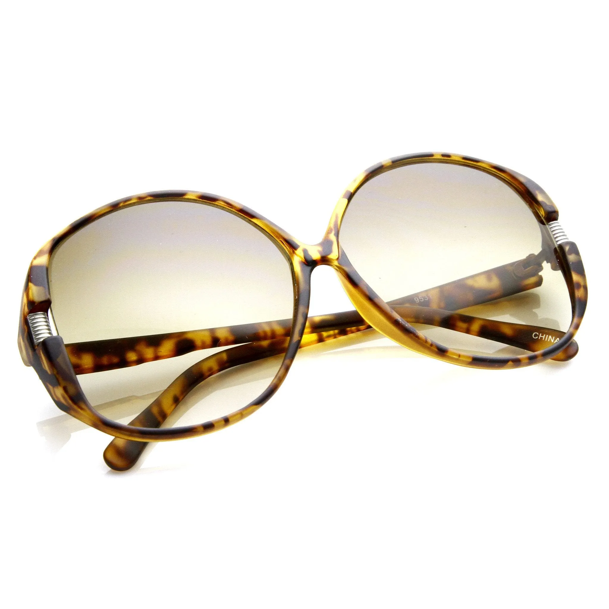 Womens Circle Round Oversize Fashion Sunglasses 8816 sold by ZeroUV product image thumbnail 4