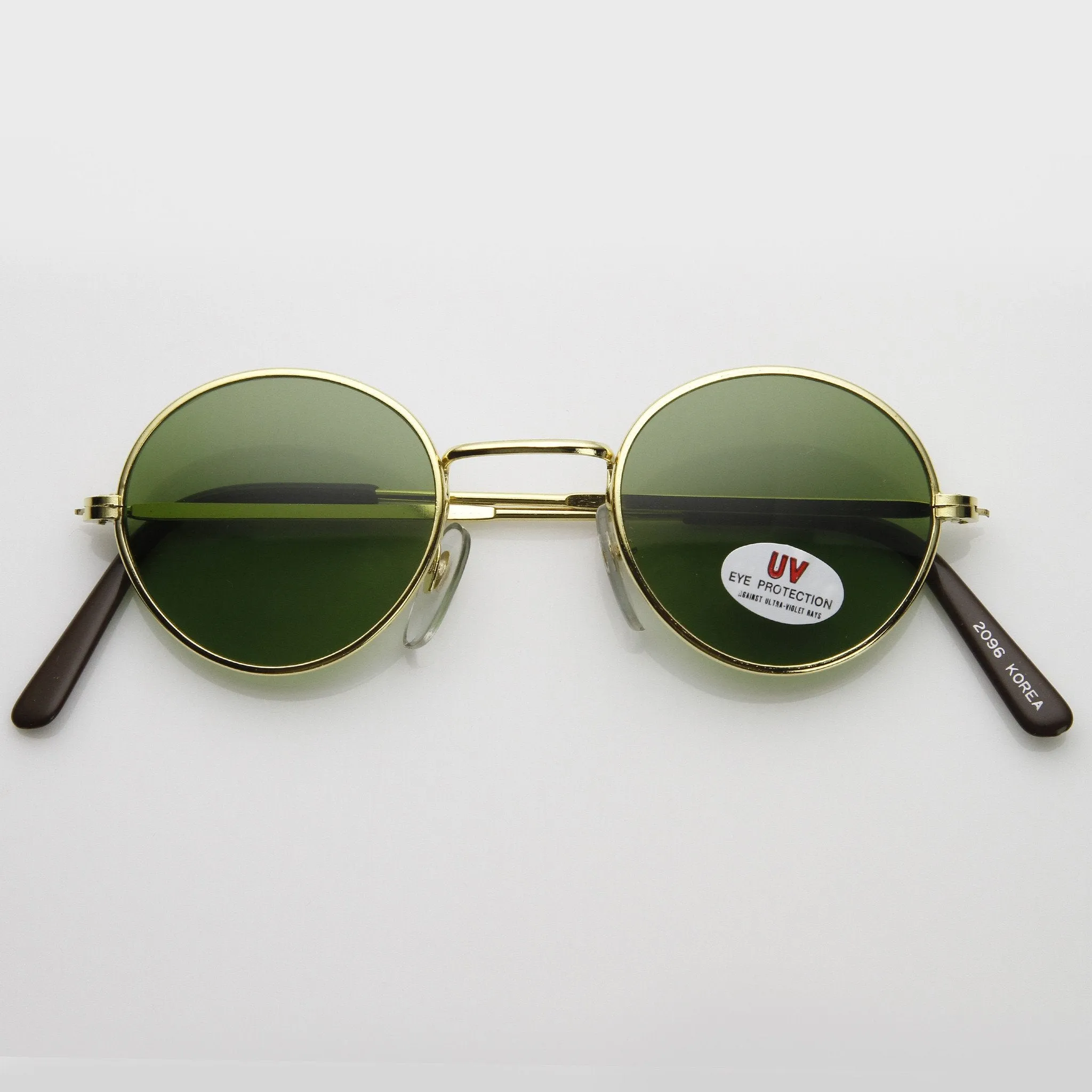 Genuine Vintage Steampunk Round Circle Spectacles Sunglasses 7218 sold by ZeroUV