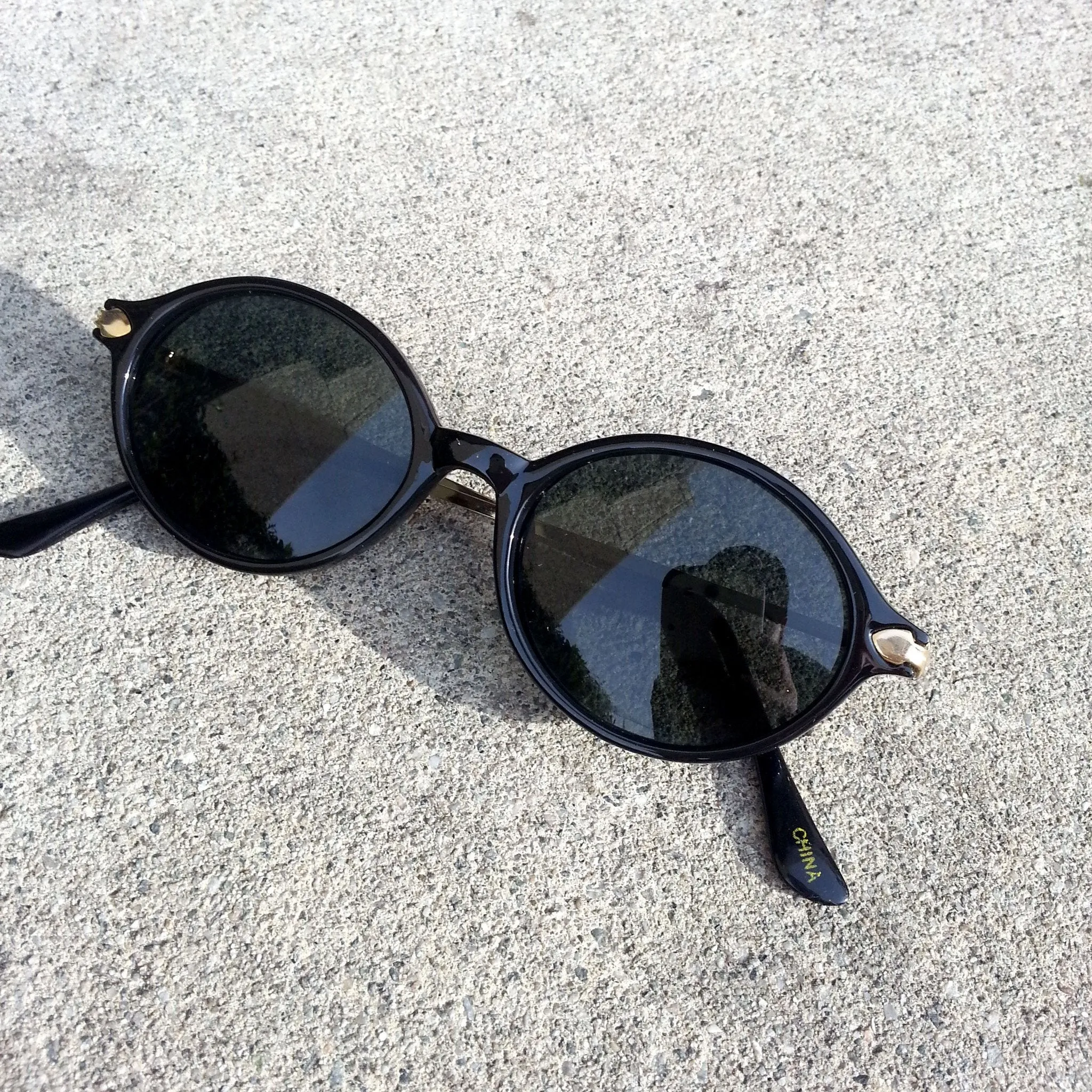 True Vintage 1960's Oval Spectacle Sunglasses sold by ZeroUV product image thumbnail 3