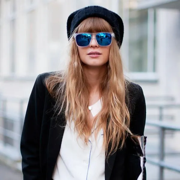 Frosted Retro Flat Top Candy Color Mirrored Lens Sunglasses 8610 sold by ZeroUV product image thumbnail 3