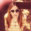 Vintage Artful European Fashion Horned Rim Sunglasses sold by ZeroUV