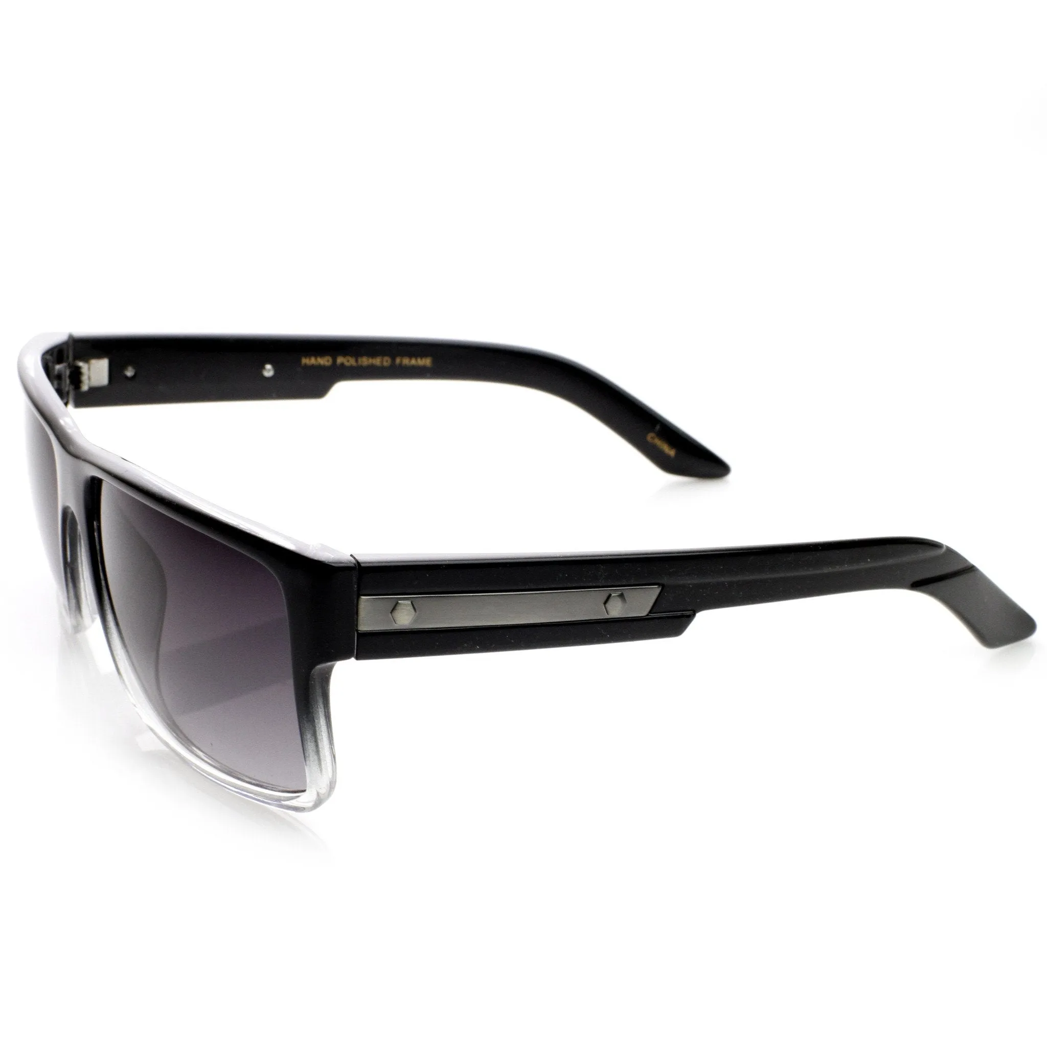 Mens Premium Designer European Square Aviator Sunglasses 8866 sold by ZeroUV product image thumbnail 3