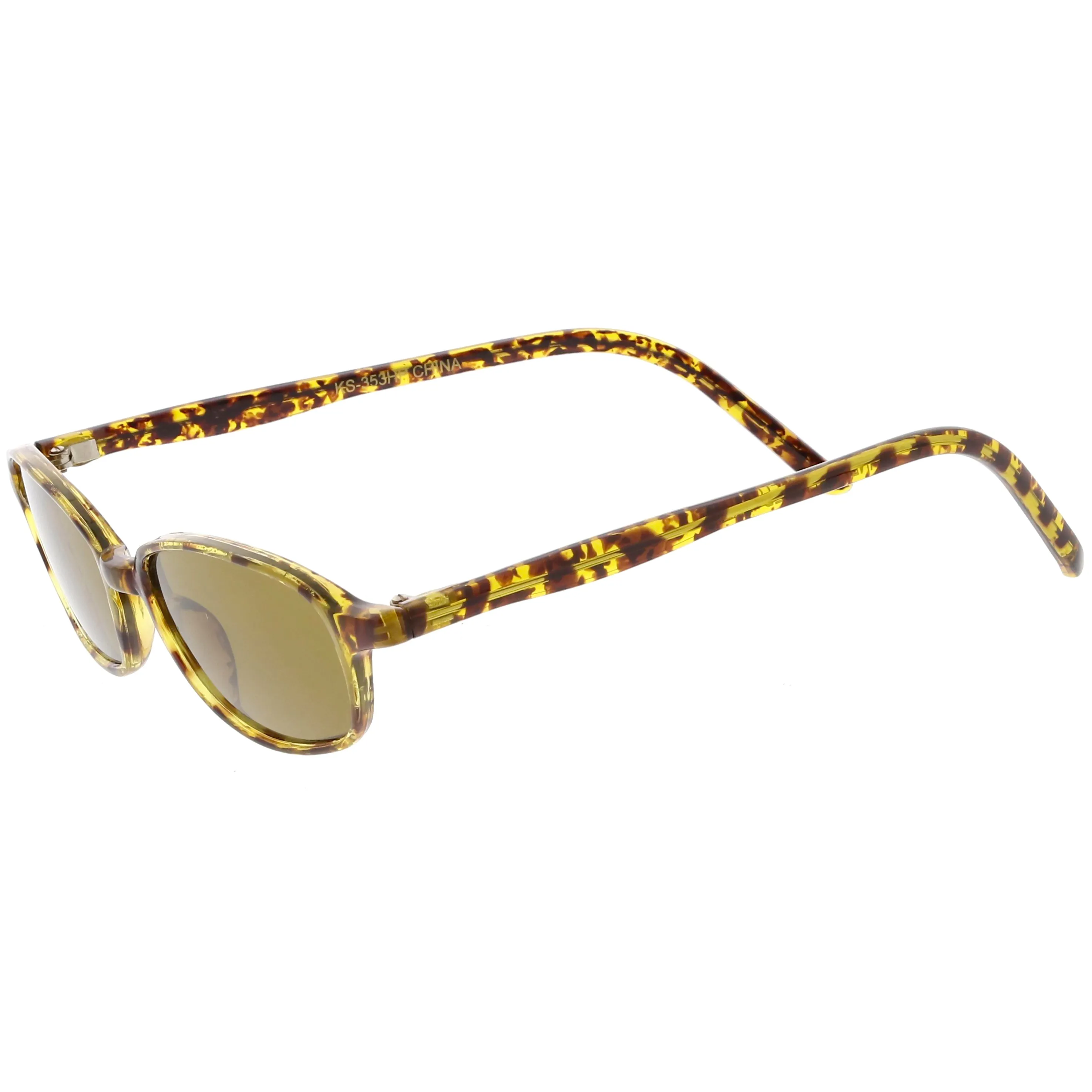 Retro True Vintage Small Dapper 1990's Sunglasses C656 sold by ZeroUV product image thumbnail 4