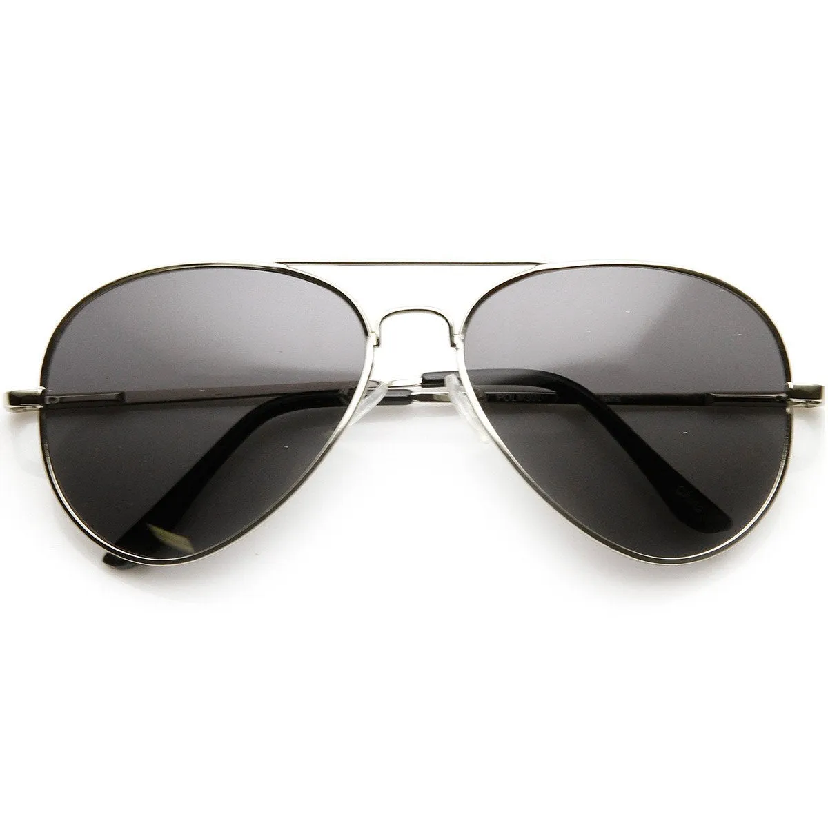 Premium Classic Polarized Lens Metal Aviator Sunglasses 6010 sold by ZeroUV product image thumbnail 5