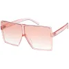 Women's Oversize Festival Color Tone Square Sunglasses C581 sold by ZeroUV