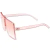 Women's Oversize Festival Color Tone Square Sunglasses C581 sold by ZeroUV