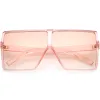 Women's Oversize Festival Color Tone Square Sunglasses C581 sold by ZeroUV