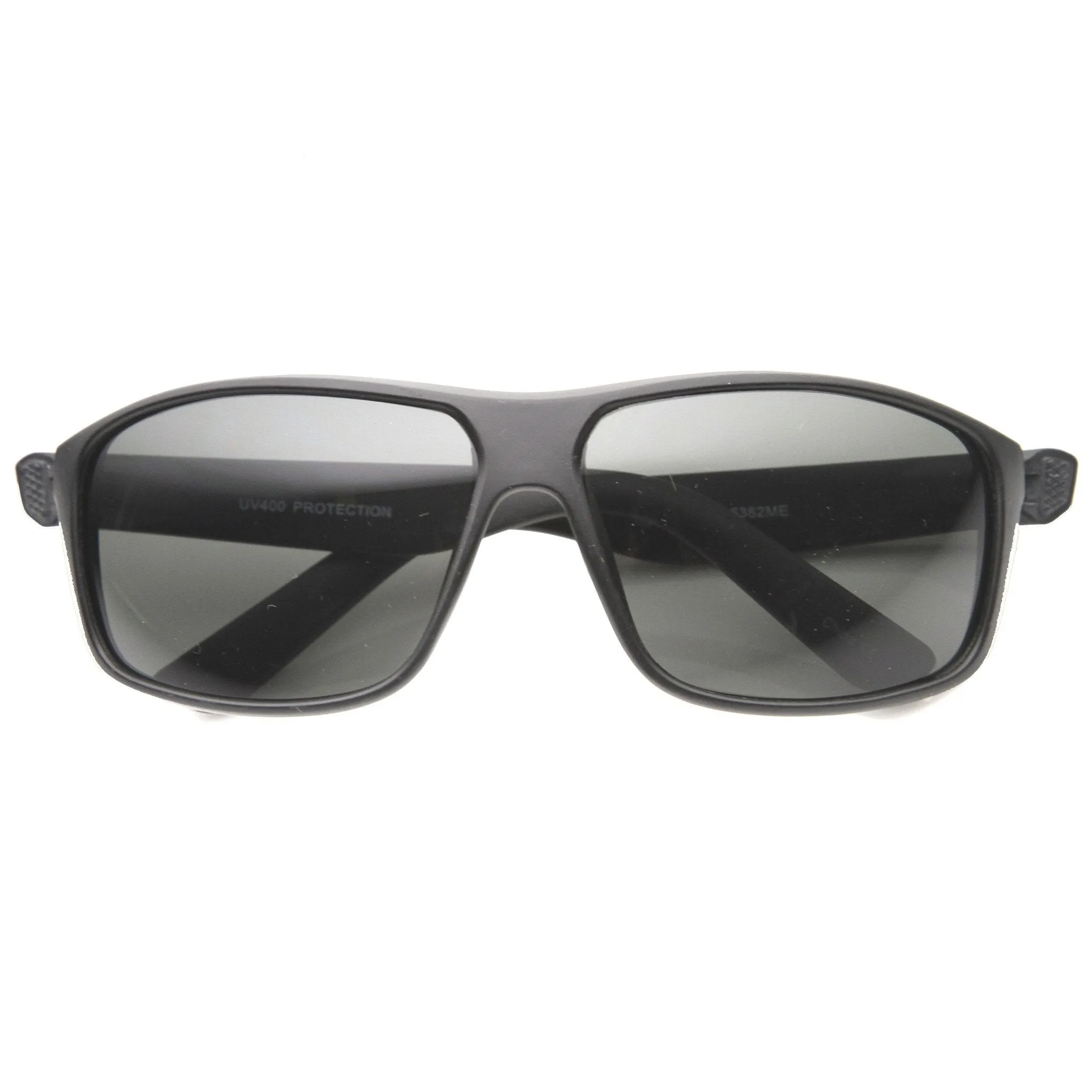 Men's Rectangular Active Sports Composite Lens Sunglasses 9873 sold by ZeroUV