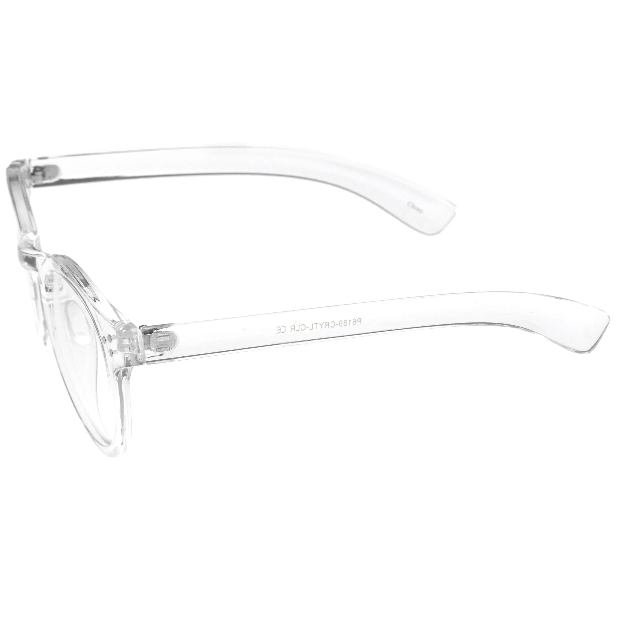 Retro Round P3 Transparent Clear Lens Glasses A965 sold by ZeroUV product image thumbnail 3