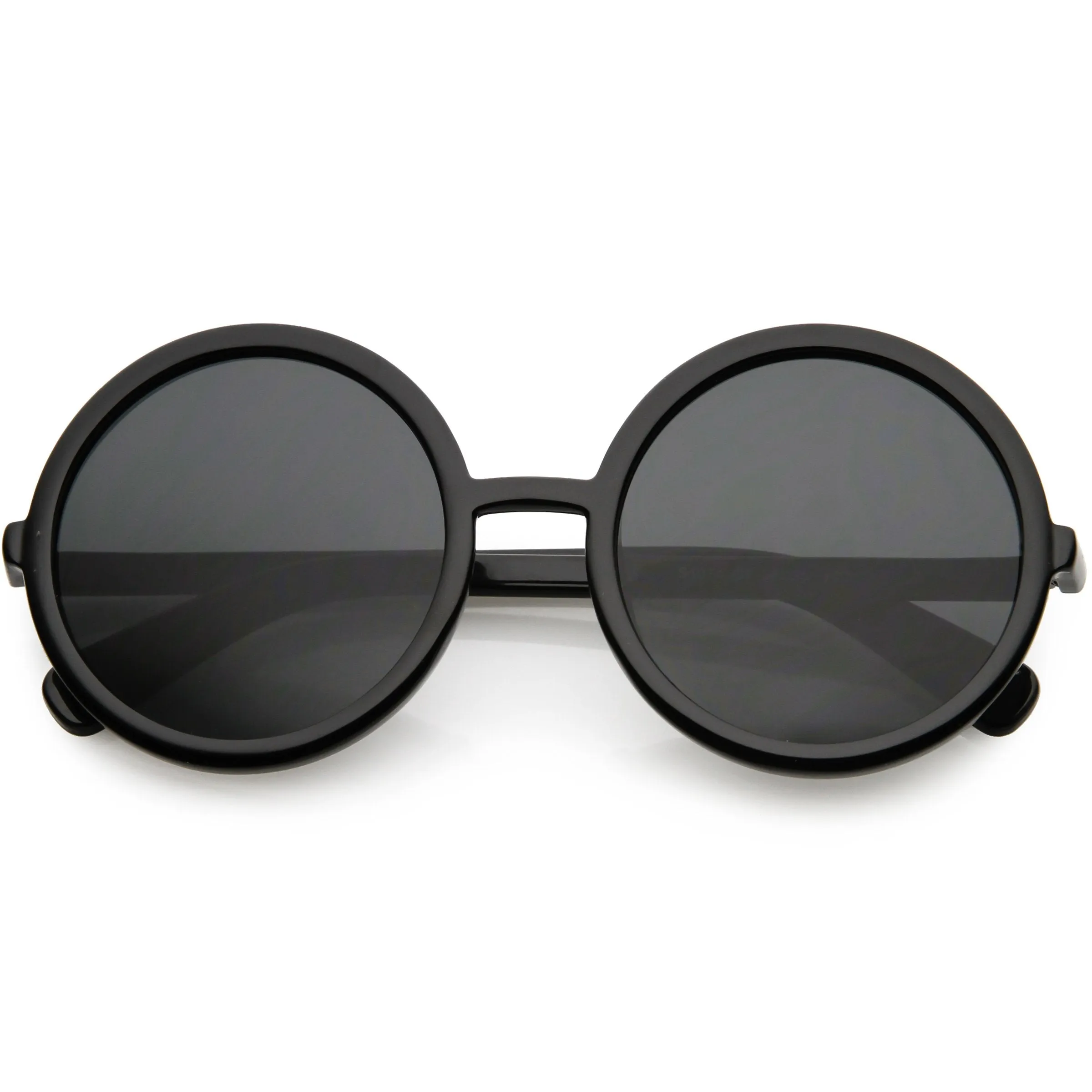 Large Retro Round Circle 1970's Fashion Sunglasses C855 sold by ZeroUV product image thumbnail 5
