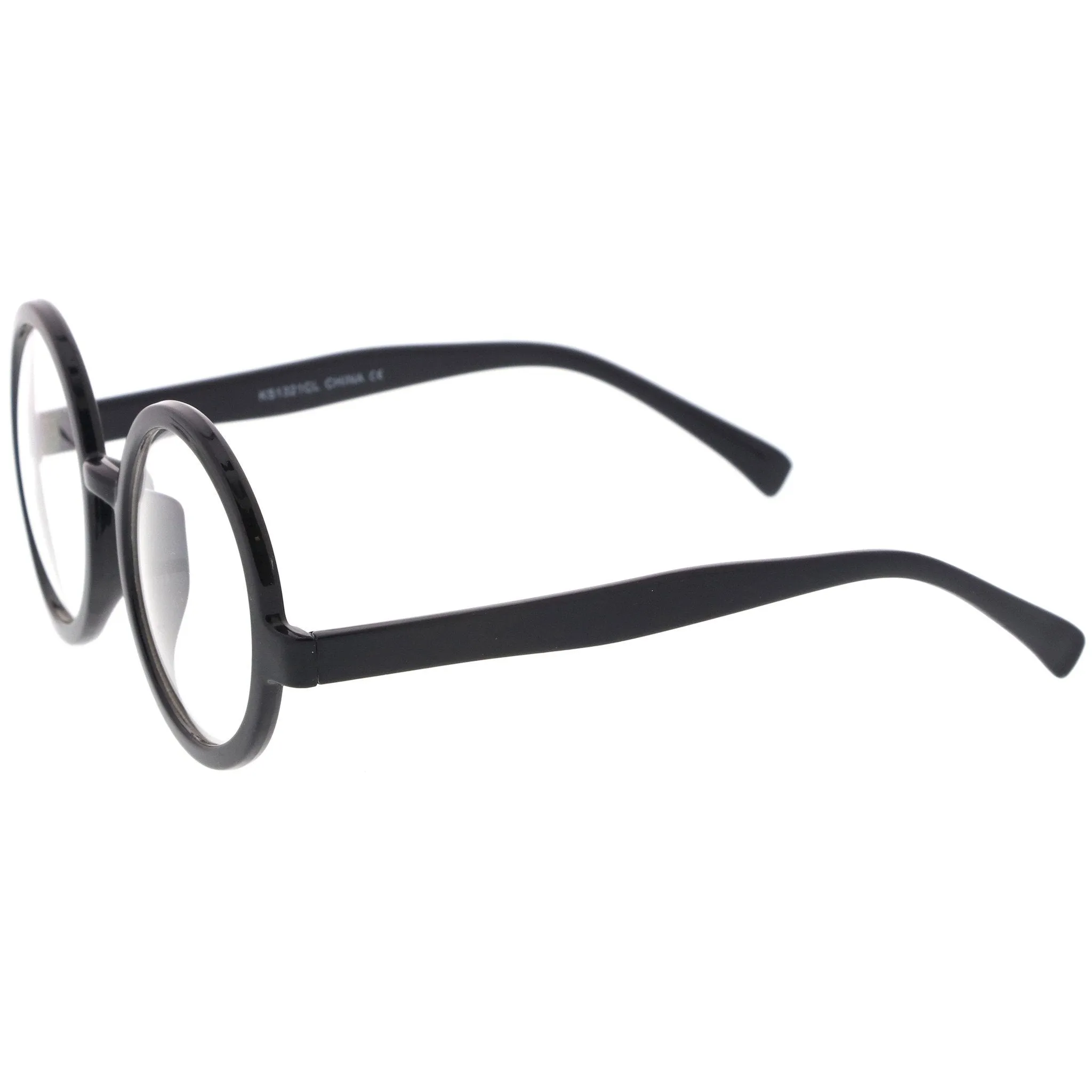Retro Round Spectacles Clear Lens Glasses 8034 sold by ZeroUV product image thumbnail 3