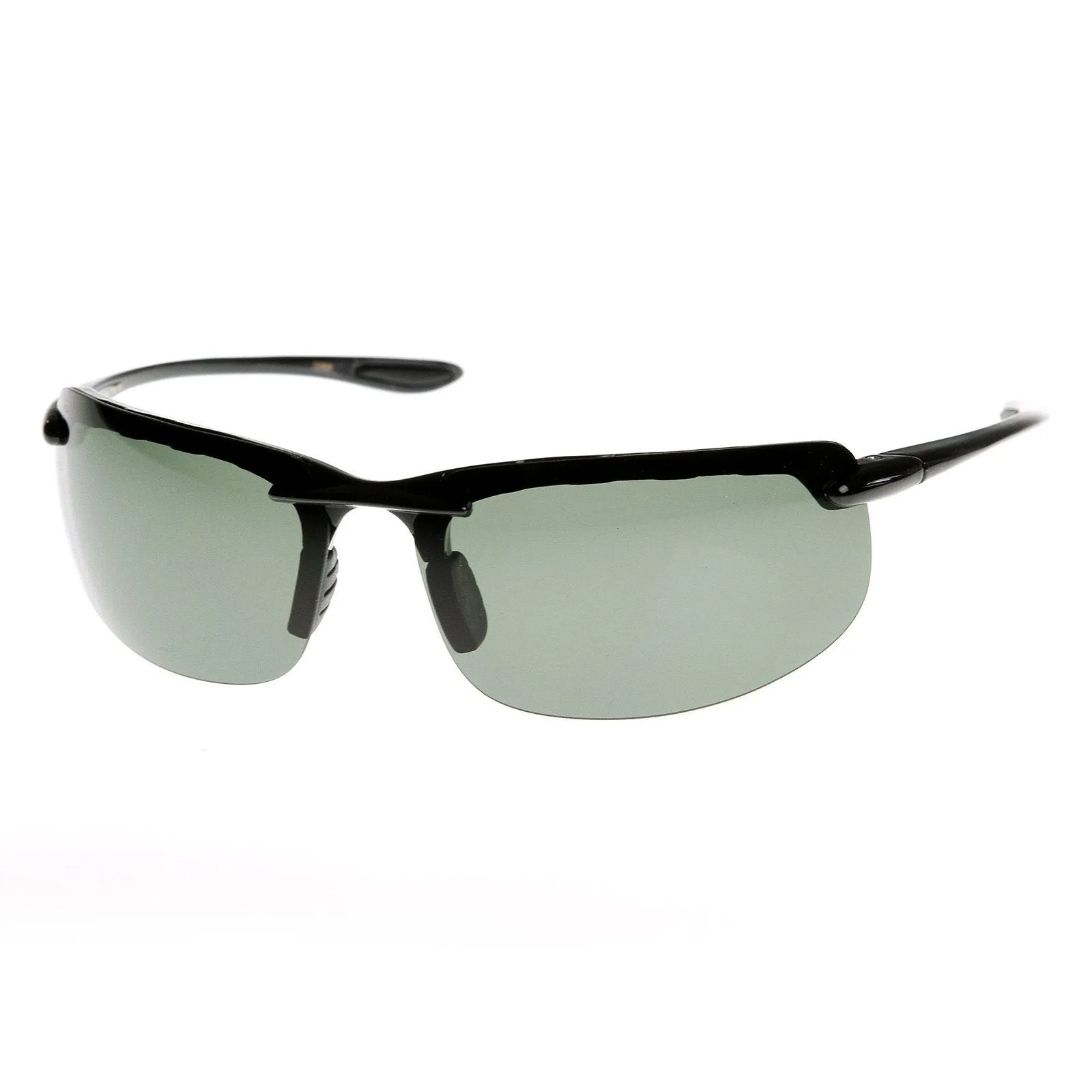Mens Lightweight Sports Polarized Lens Semi Rimless Sunglasses 8746 sold by ZeroUV product image thumbnail 5