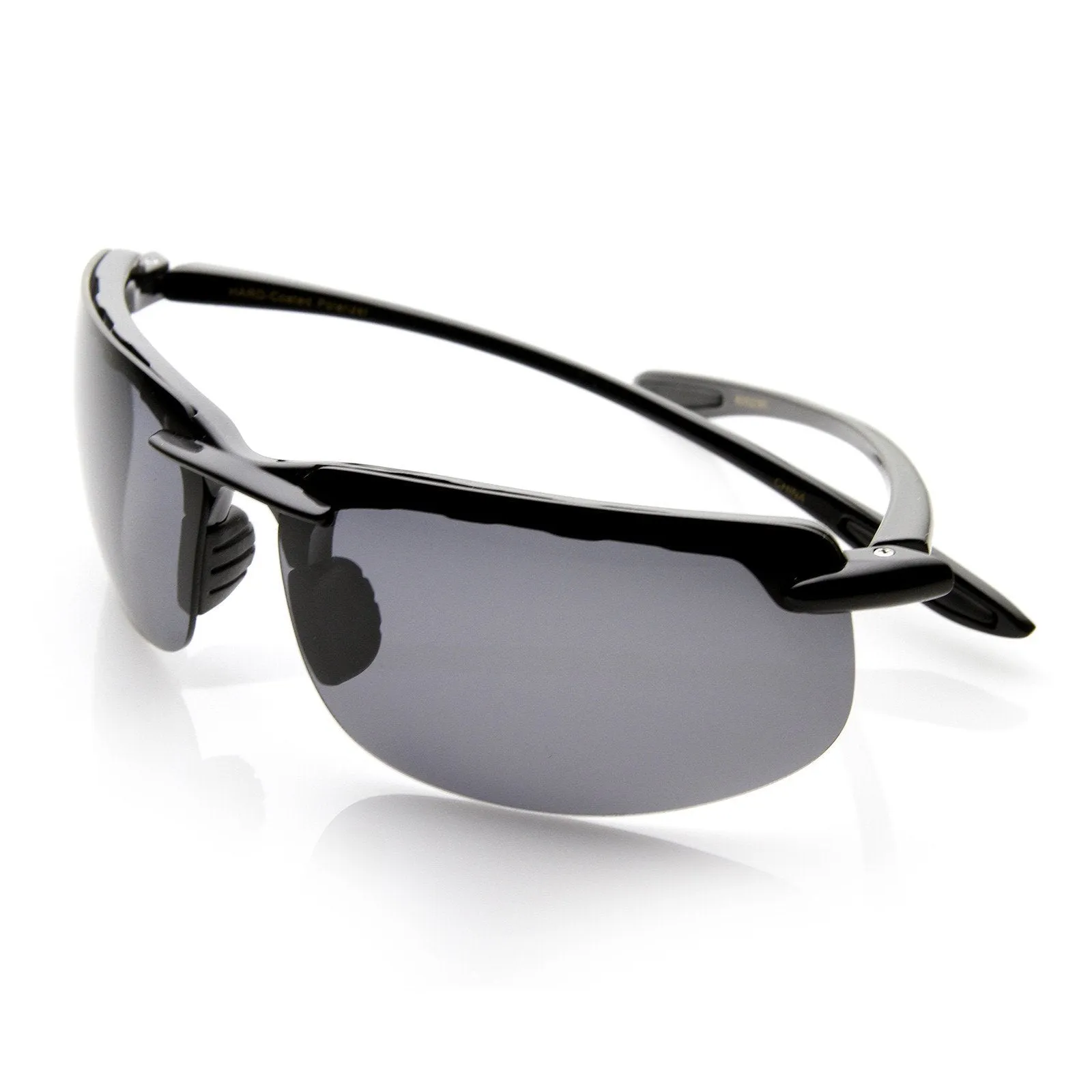 Mens Lightweight Sports Polarized Lens Semi Rimless Sunglasses 8746 sold by ZeroUV product image thumbnail 3