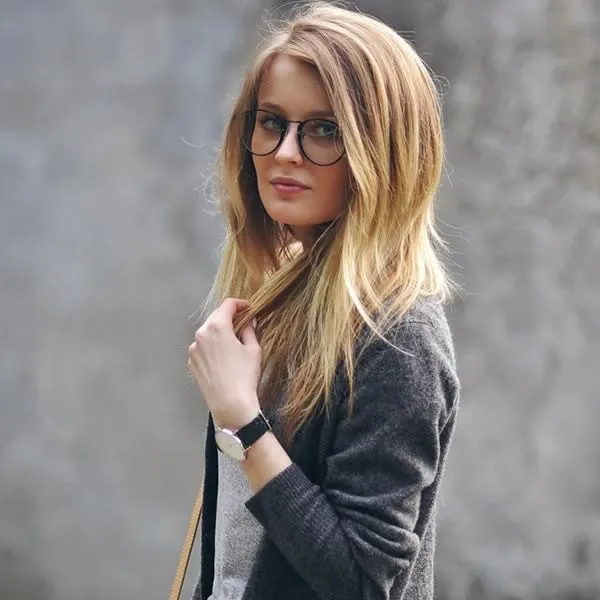 Vintage Dapper Indie Fashion Clear Lens Round Glasses sold by ZeroUV product image thumbnail 2