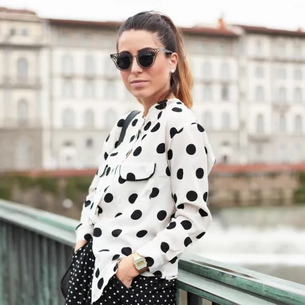 Women's Indie Round Cat Eye Laser Cut Metal Sunglasses sold by ZeroUV product image thumbnail 5