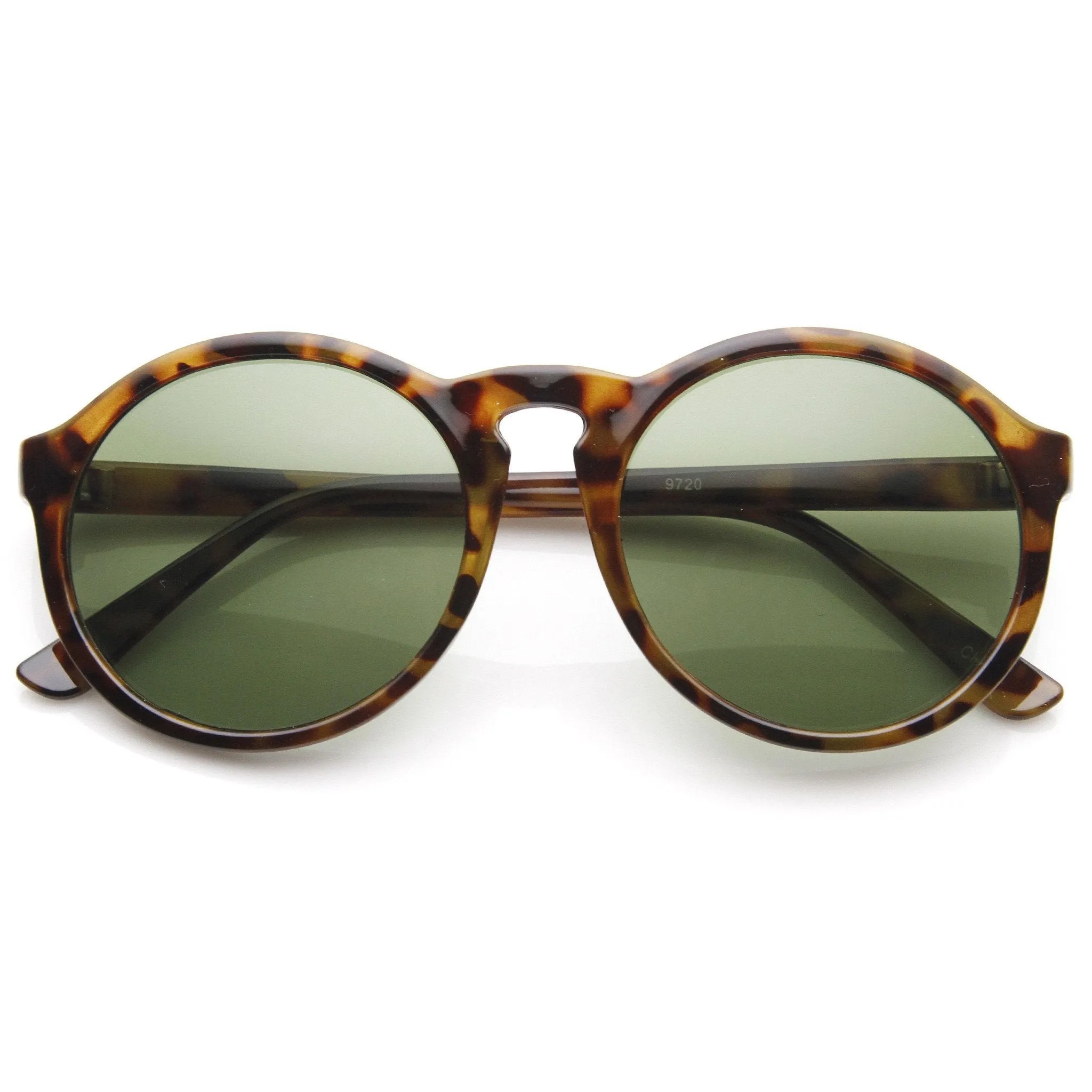 Large P3 Vintage Inspired Round Dapper Fashion Sunglasses 9130 sold by ZeroUV product image thumbnail 4