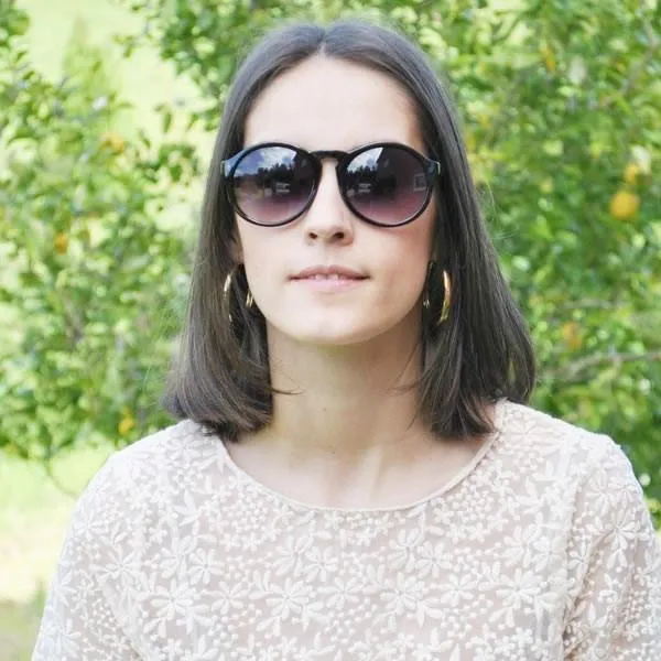 Large P3 Vintage Inspired Round Dapper Fashion Sunglasses 9130 sold by ZeroUV product image thumbnail 3