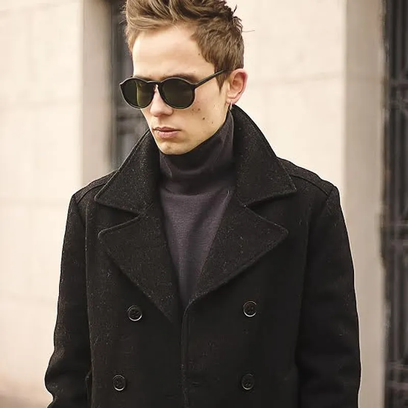 Large P3 Vintage Inspired Round Dapper Fashion Sunglasses 9130 sold by ZeroUV product image thumbnail 2