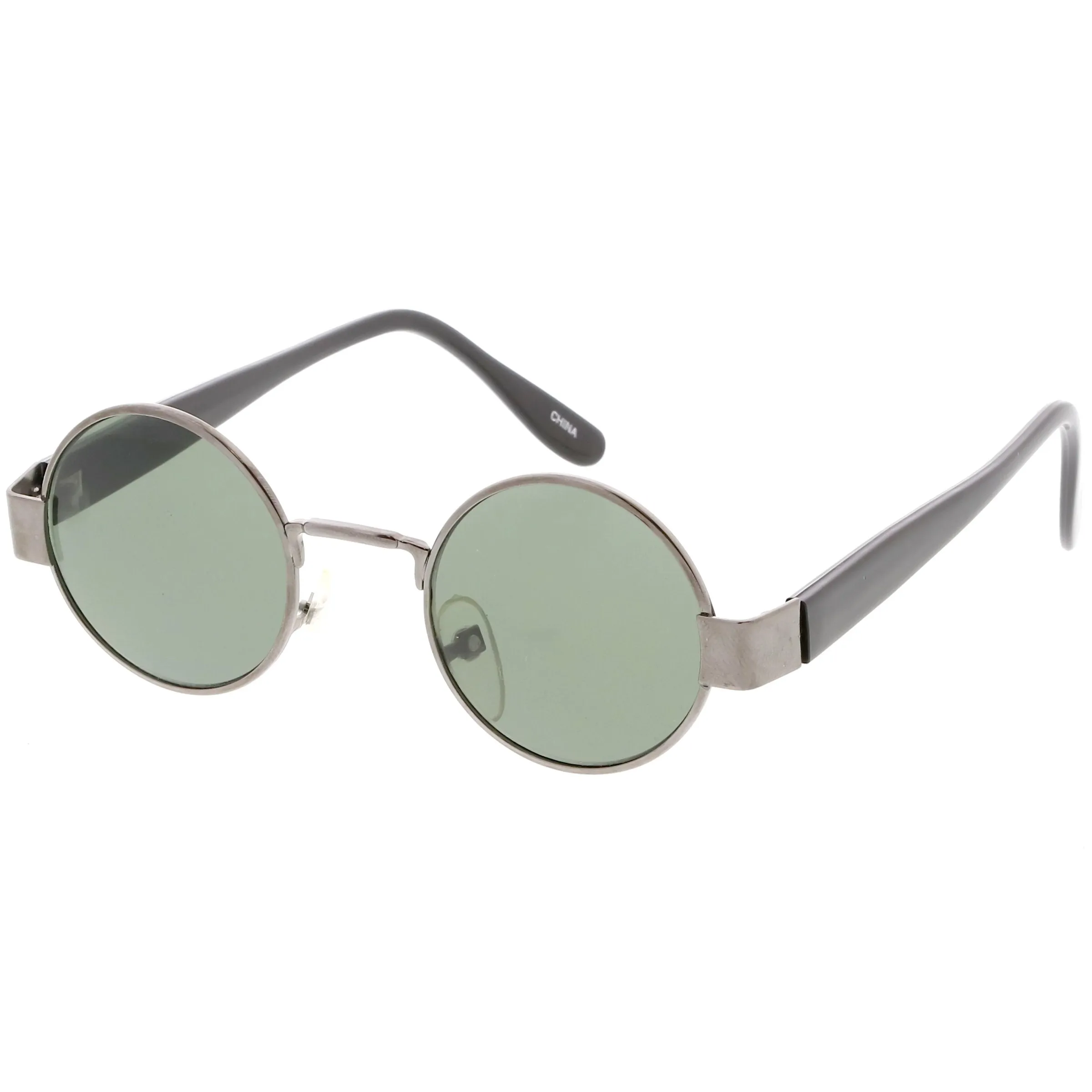 European True Vintage Round Spectacle Dapper Sunglasses C637 sold by ZeroUV product image thumbnail 2