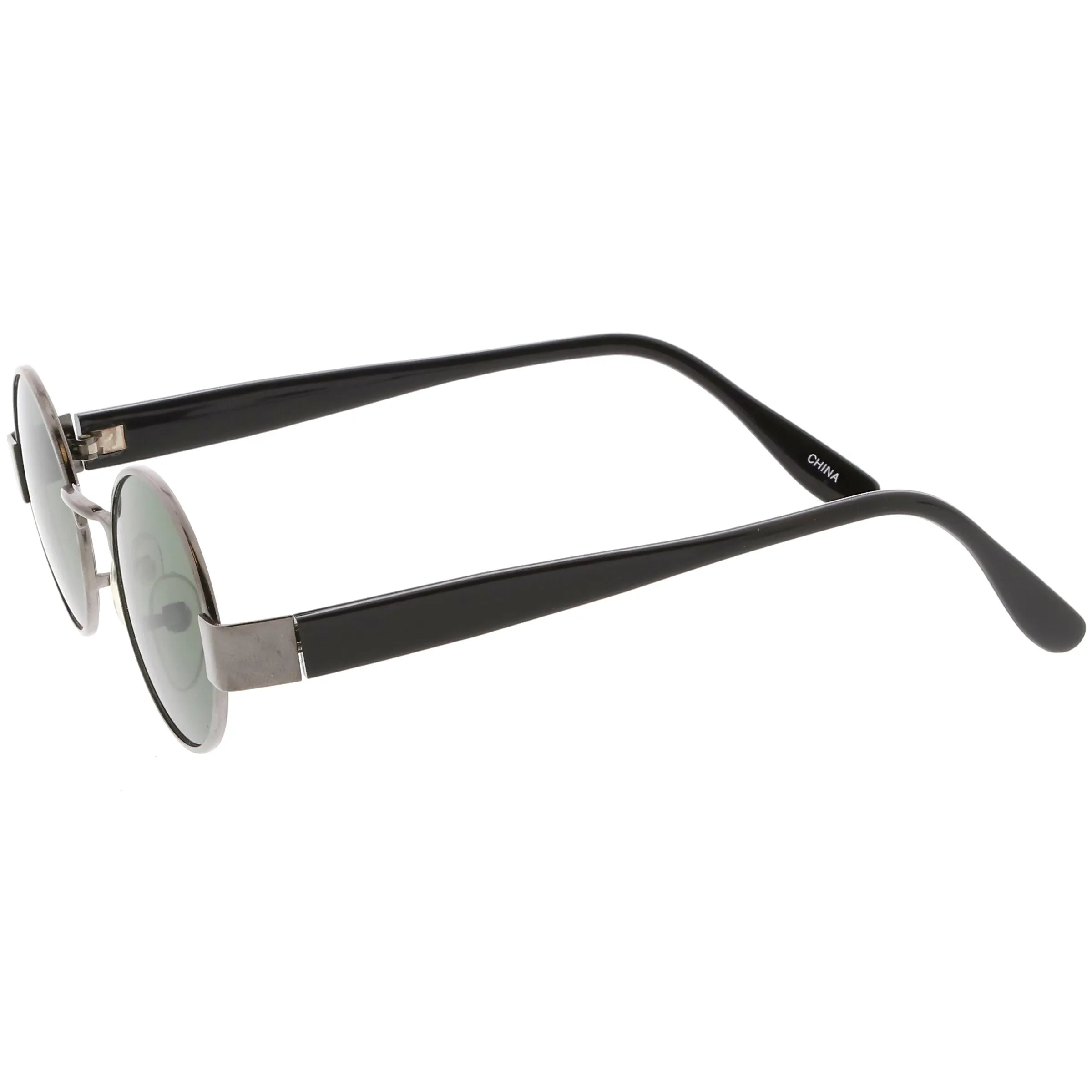 European True Vintage Round Spectacle Dapper Sunglasses C637 sold by ZeroUV product image thumbnail 3