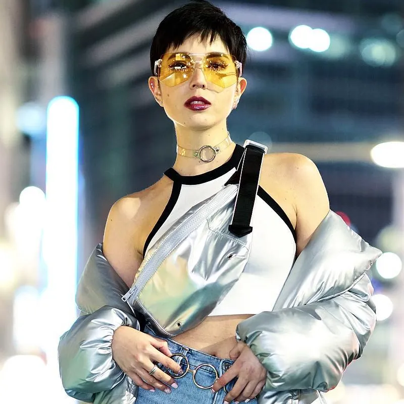 Retro Oversize Color Tone Flat Lane Aviator Sunglasses C710 sold by ZeroUV product image thumbnail 2