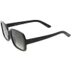Women's Retro Modern Square Flat Lens Sunglasses C605 sold by ZeroUV