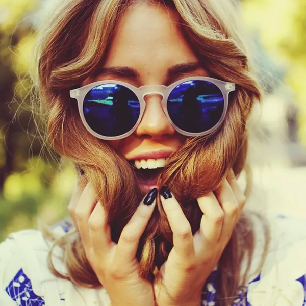 Retro P3 Round Mirrored Lens Colorful Sunglasses sold by ZeroUV product image thumbnail 3