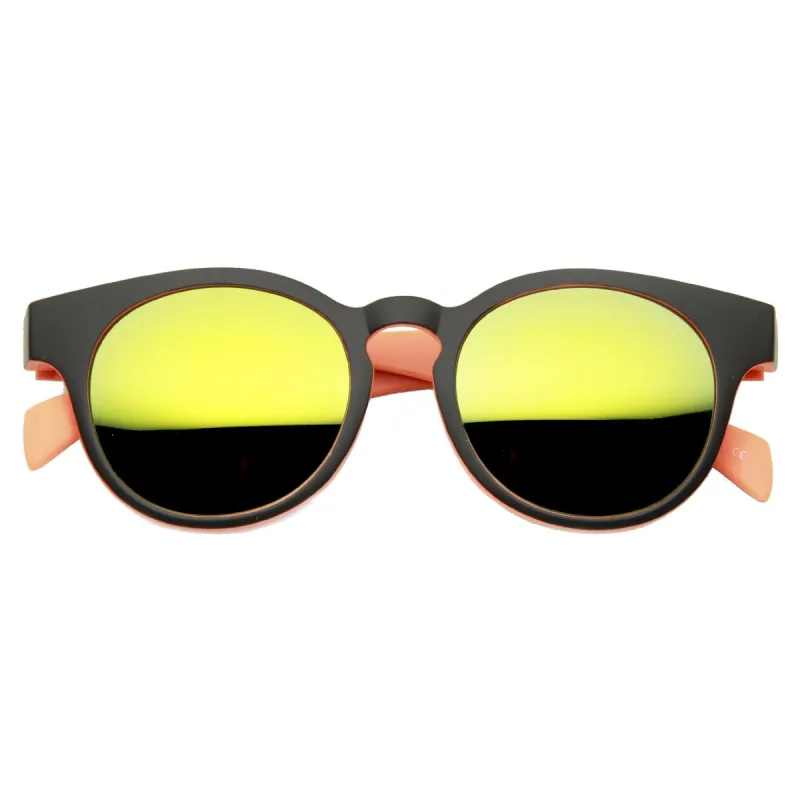 Summer Fun Party Round Key Hole Mirror Lens Sunglasses 9599 sold by ZeroUV