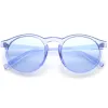 Round Festival Party Translucent Color Tone Tinted Lens Sunglasses C374 sold by ZeroUV