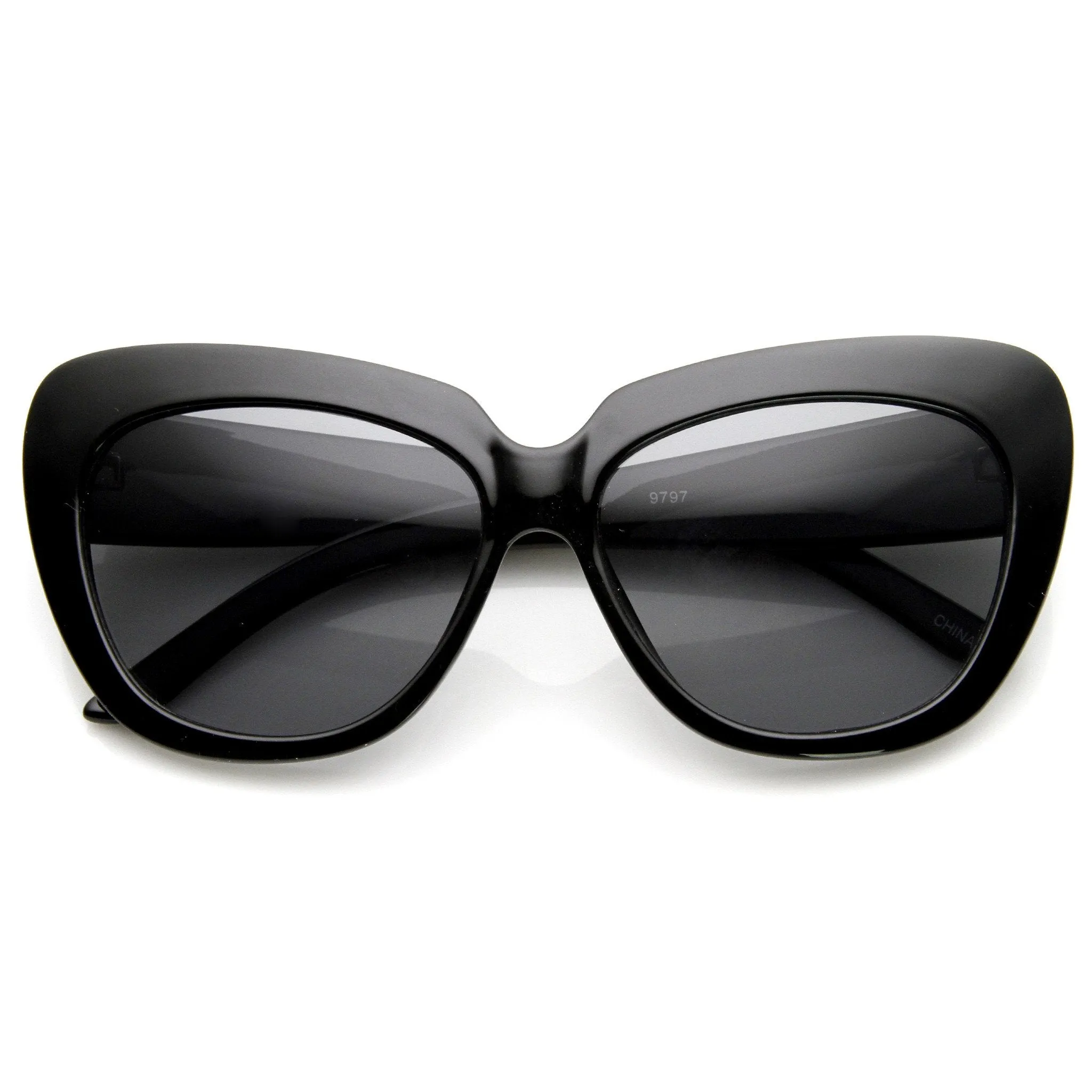 Oversize Womens Designer Cateye Fashion Sunglasses 9163 sold by ZeroUV product image thumbnail 5