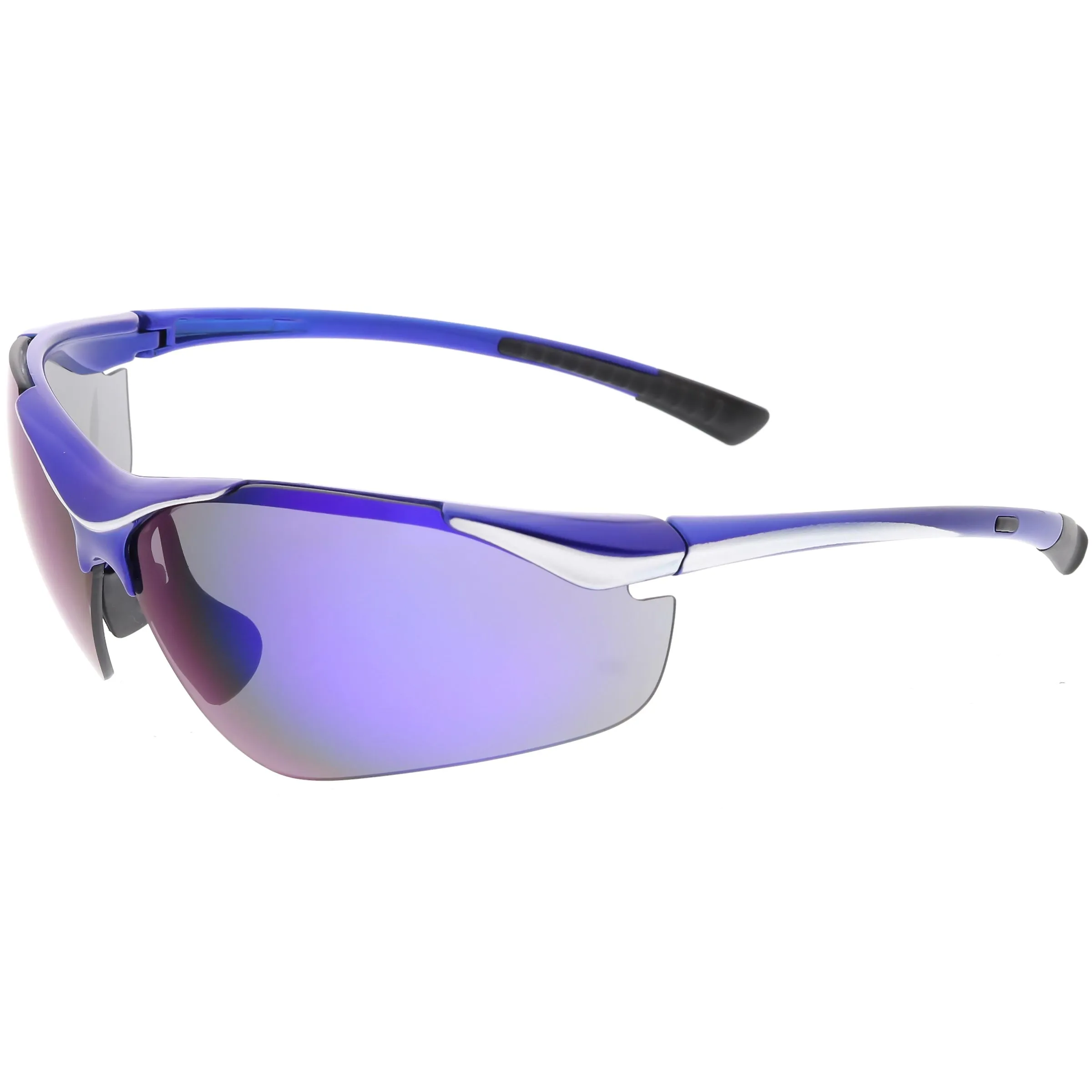Performance TR-90 Sports Shield Mirrored Lens Sunglasses C797 sold by ZeroUV product image thumbnail 3