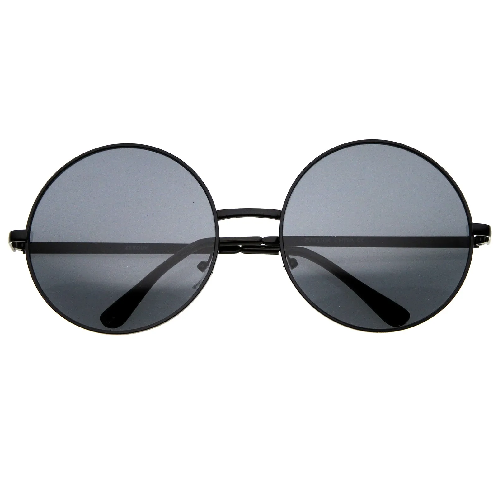 Oversize Vintage Inspired Metal Round Circle Sunglasses 8370 sold by ZeroUV