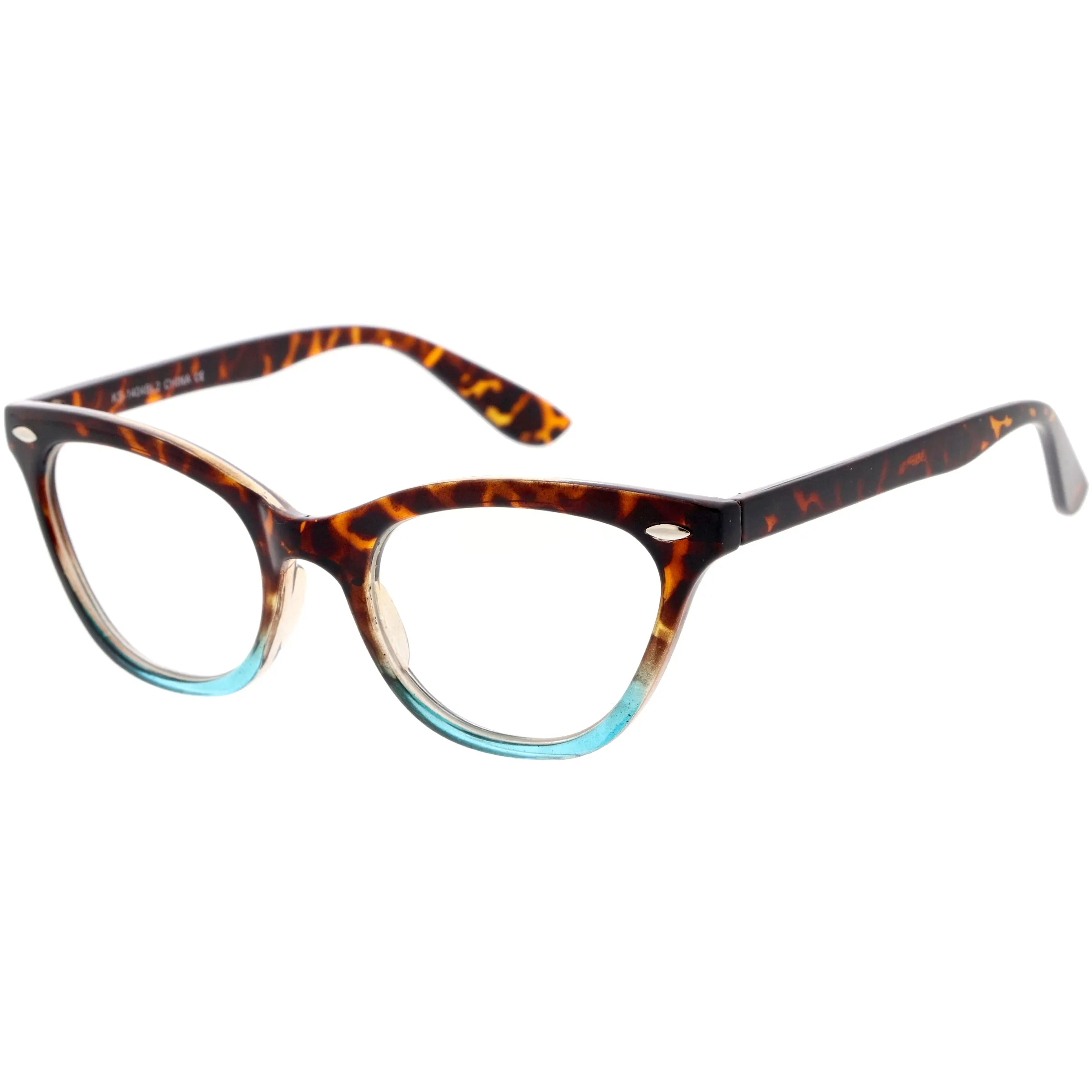 Chic Fashion Everyday Small Cat Eye Blue Light Glasses D156 sold by ZeroUV product image thumbnail 5
