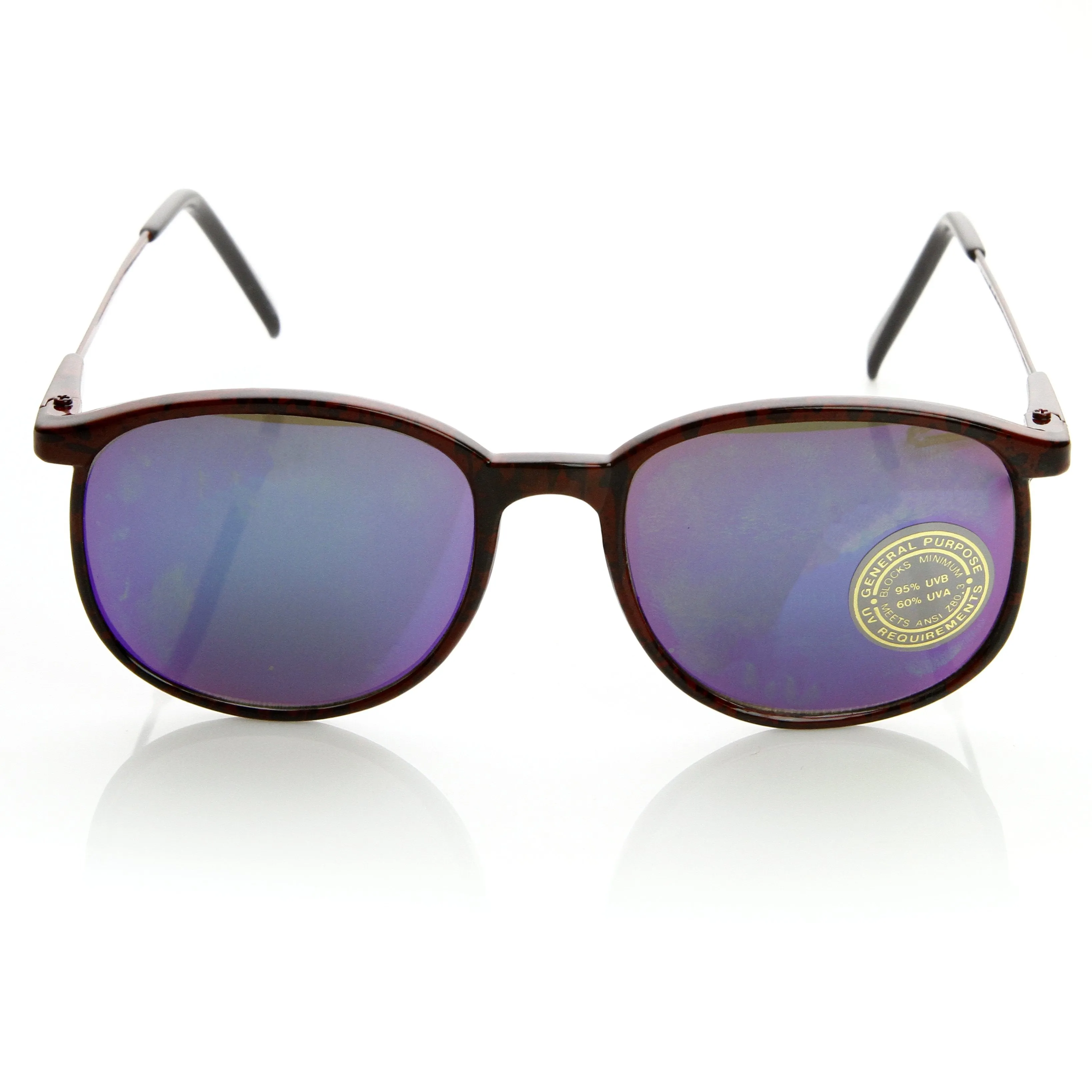 True Vintage Deadstock Round P3 Mirrored Lens Sunglasses 7200 sold by ZeroUV product image thumbnail 3